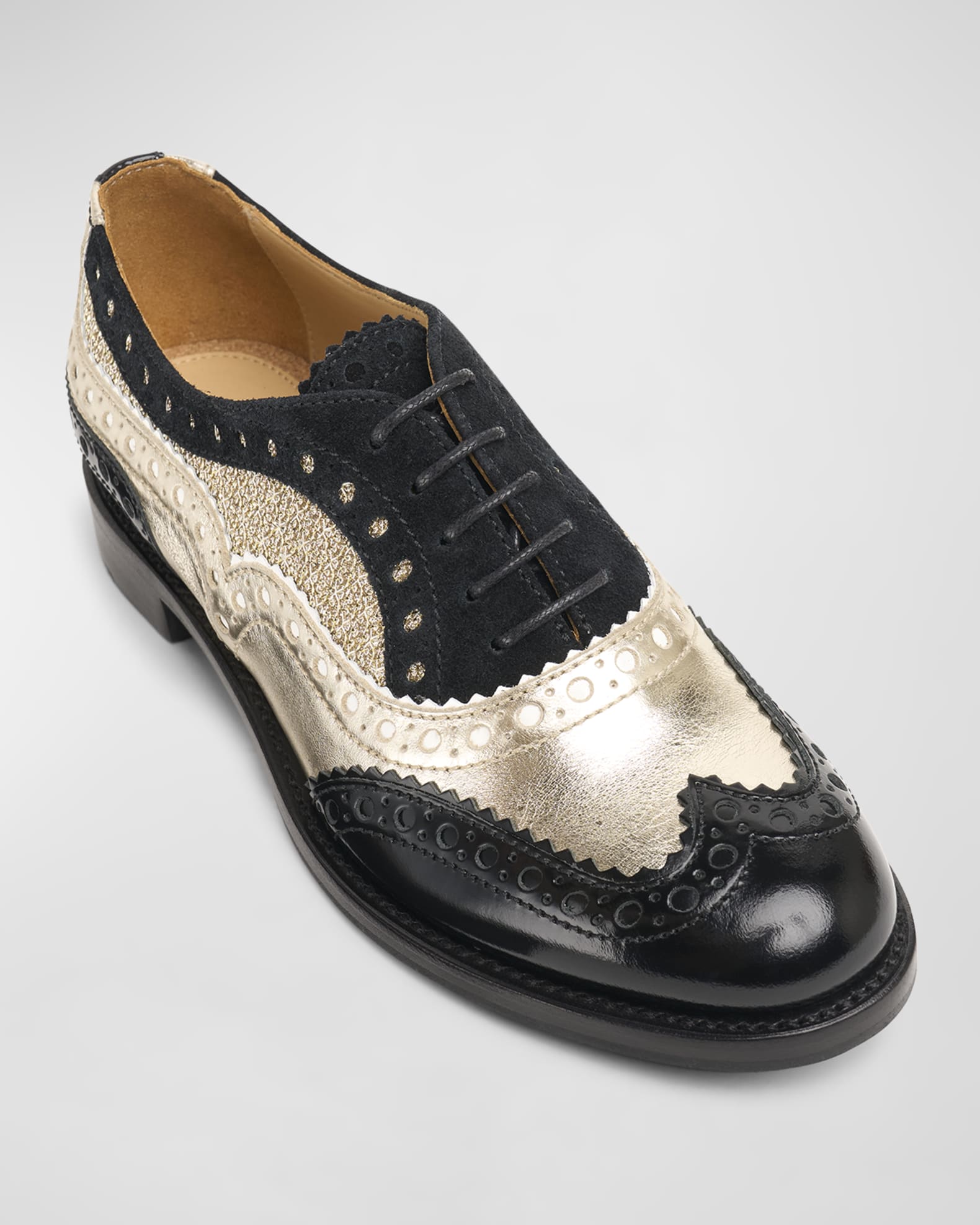 Mr. Doubt Colorblock Oxfords