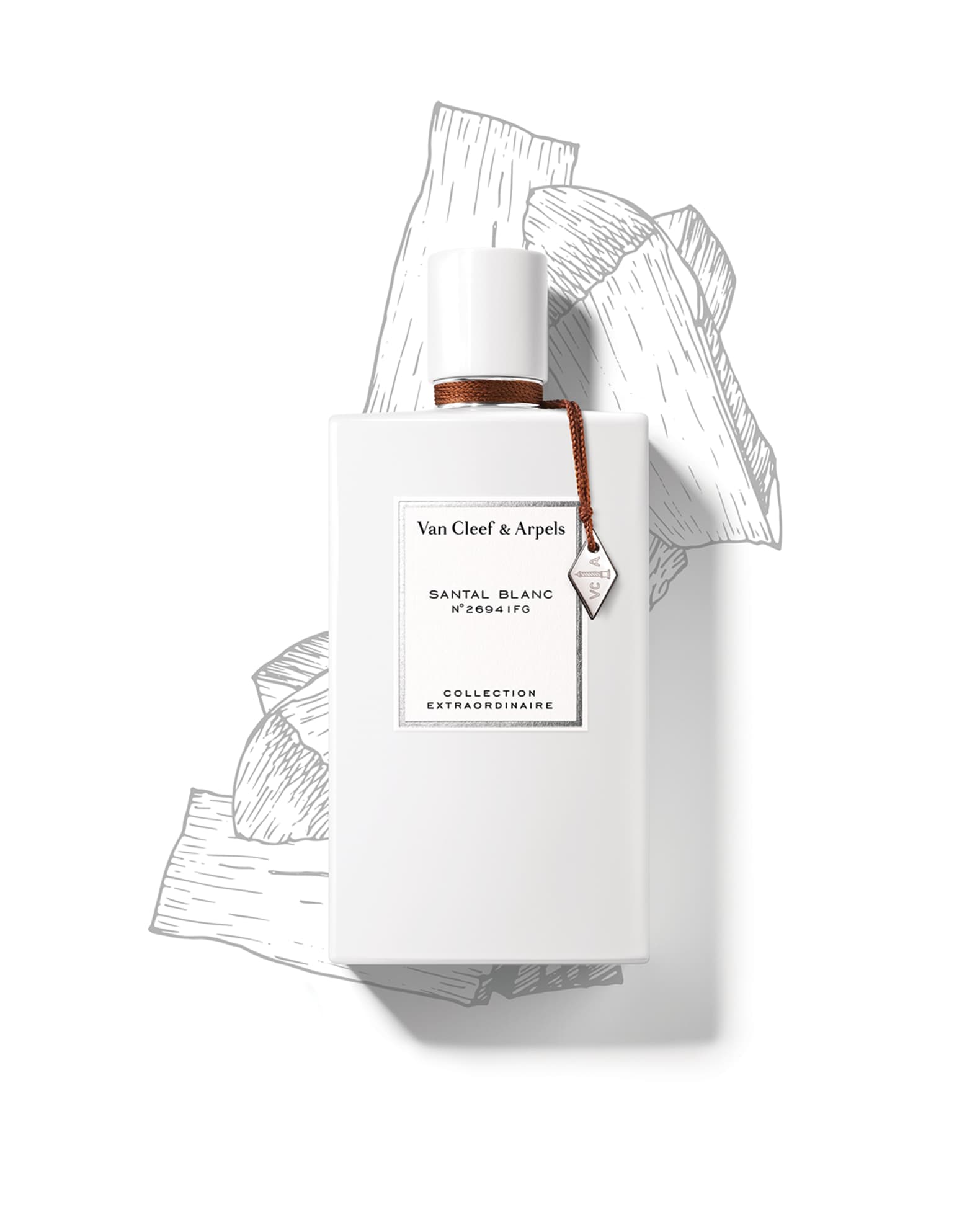 Van Cleef & Arpels Santal Blanc Eau de Parfum, 2.5 oz