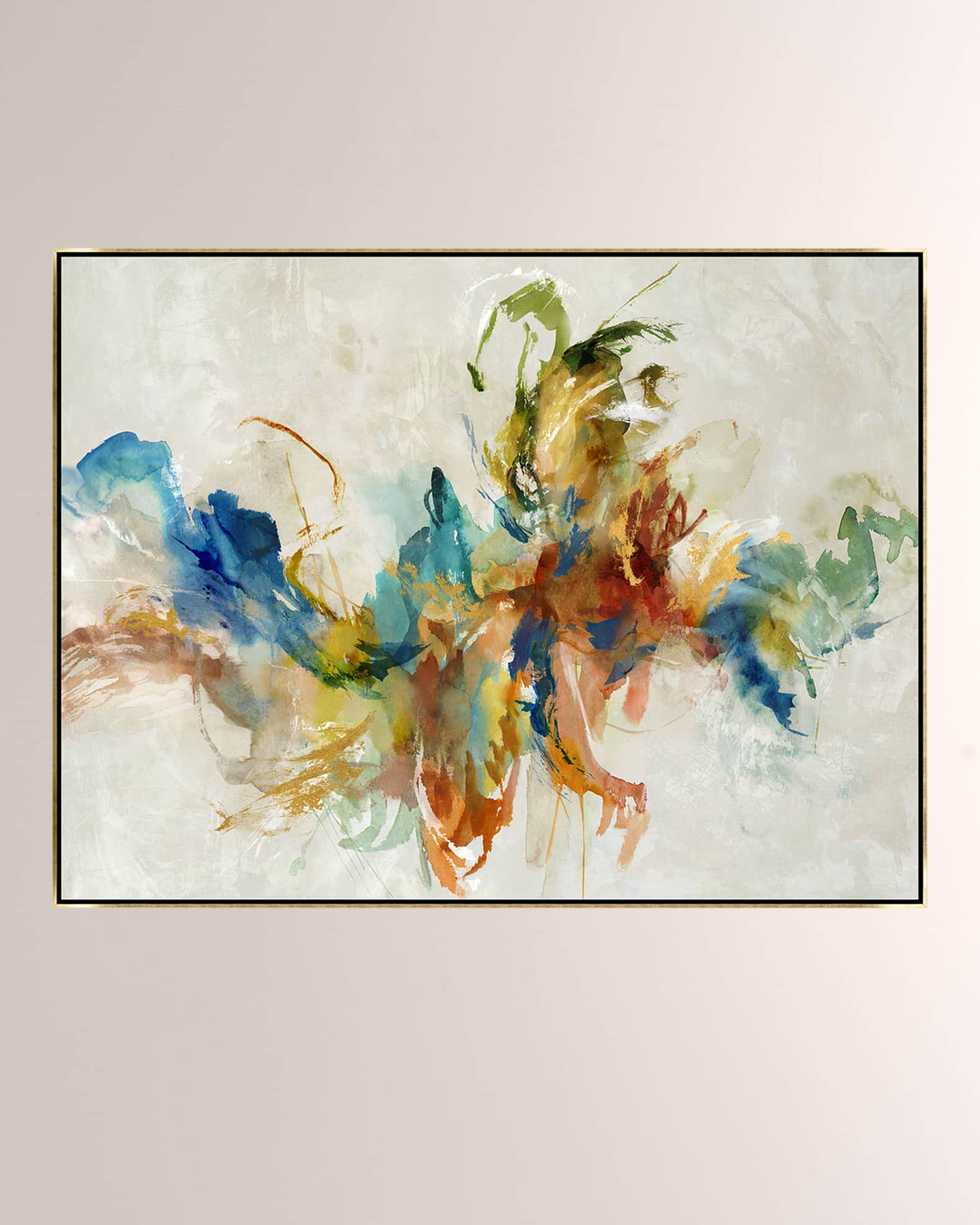 Thinking Of Her Giclee On Canvas Wall Art With Frame | Neiman Marcus