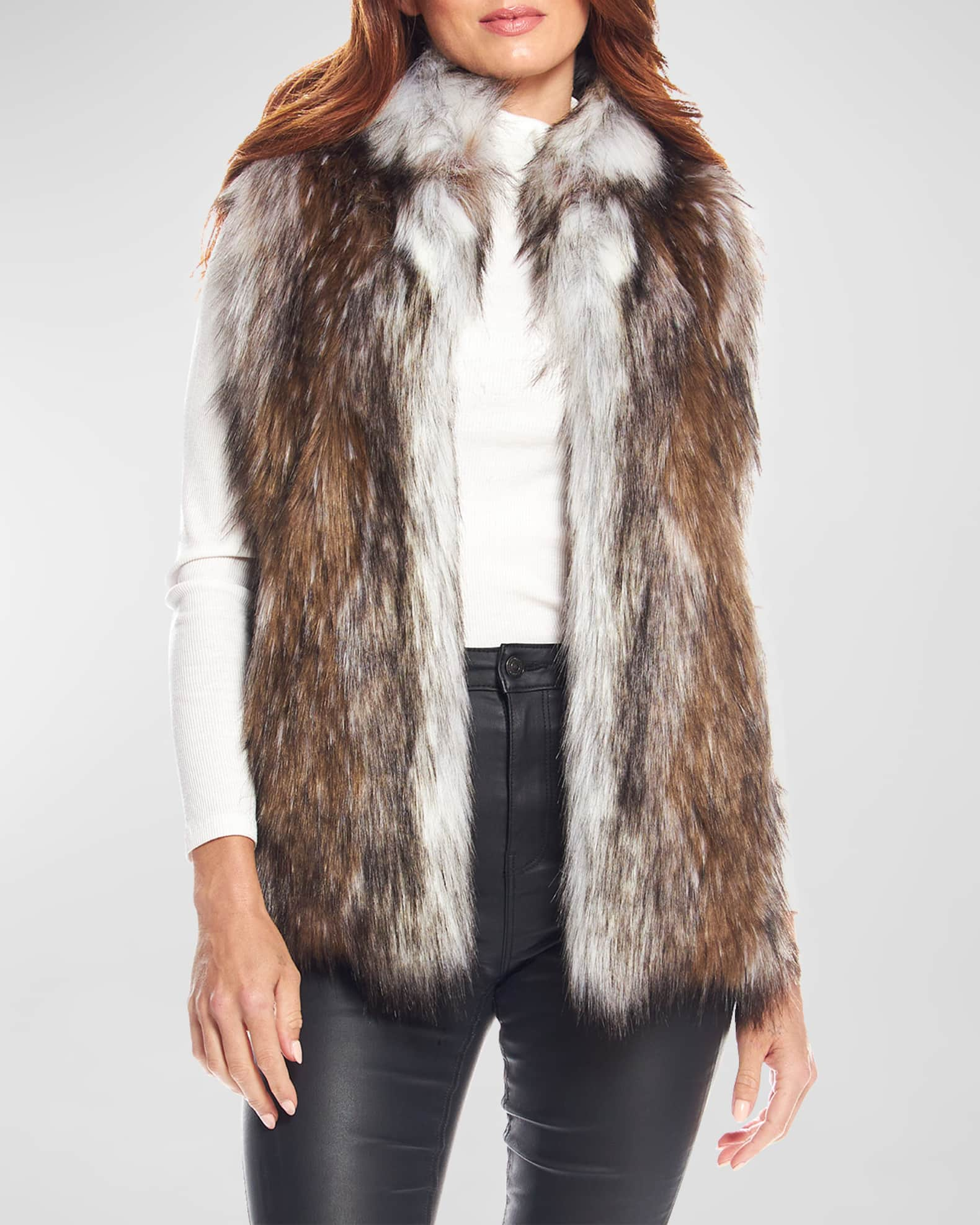 ADRER limited 30 synthetic fur vest-