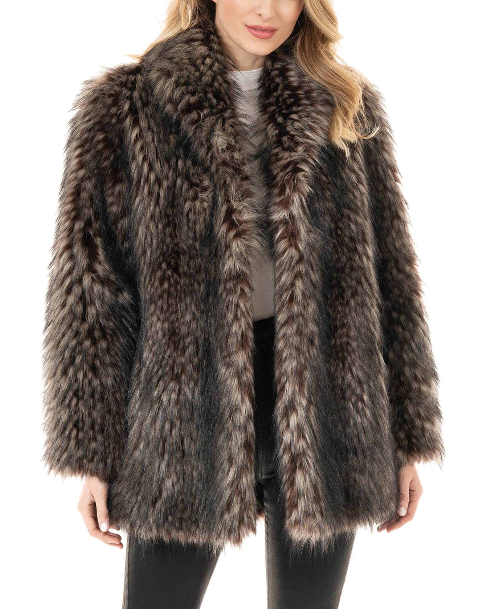 Fabulous Furs Limited Edition Faux Fur Coat | Neiman Marcus