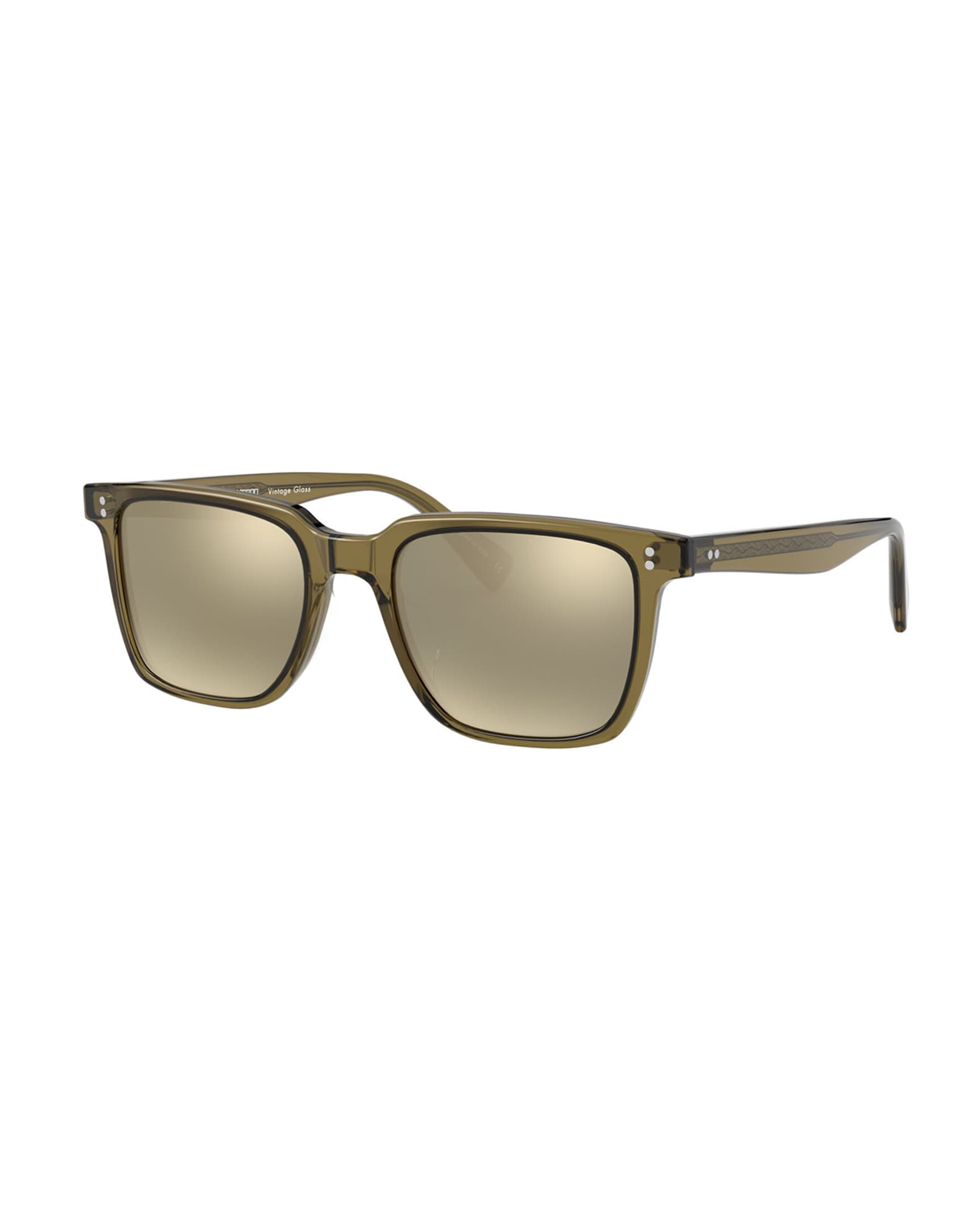 Oliver Peoples Lachman Square Polarized Acetate Sunglasses | Neiman Marcus
