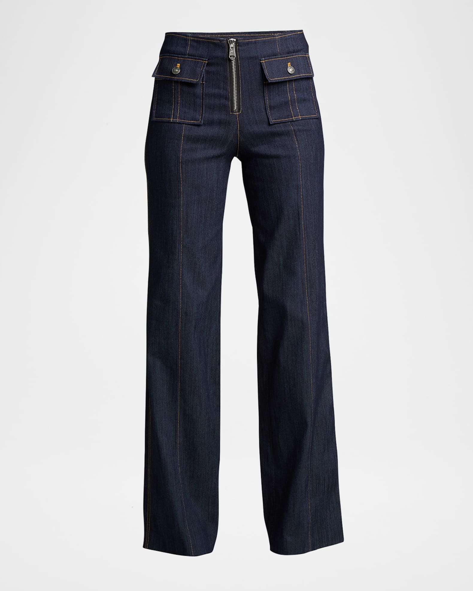 Long Azure Pants 0