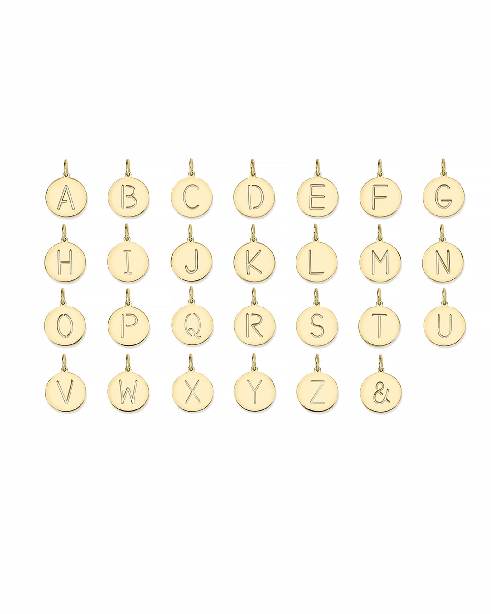 Eva 14k Cutout Pendant Necklace 1