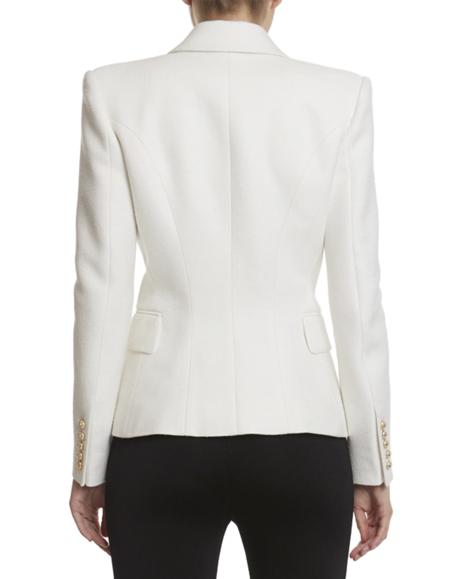 6-Button Double-Breasted Viscose Blazer and Matching Items | Neiman Marcus