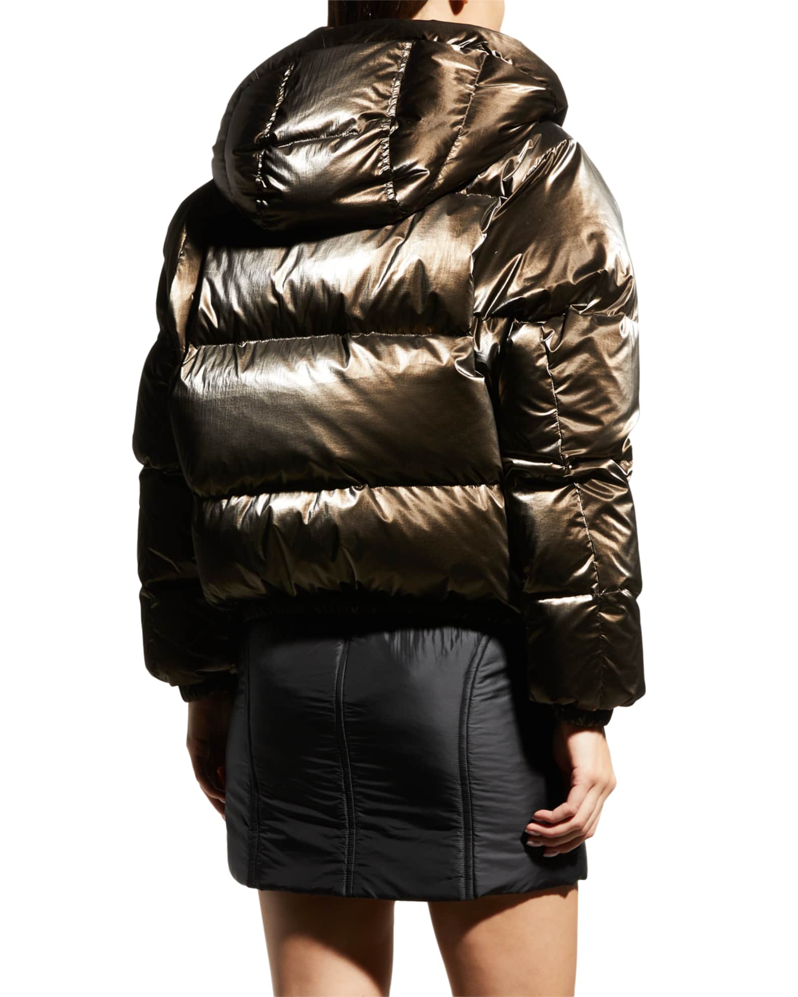 mont blanc hooded puffer jacket