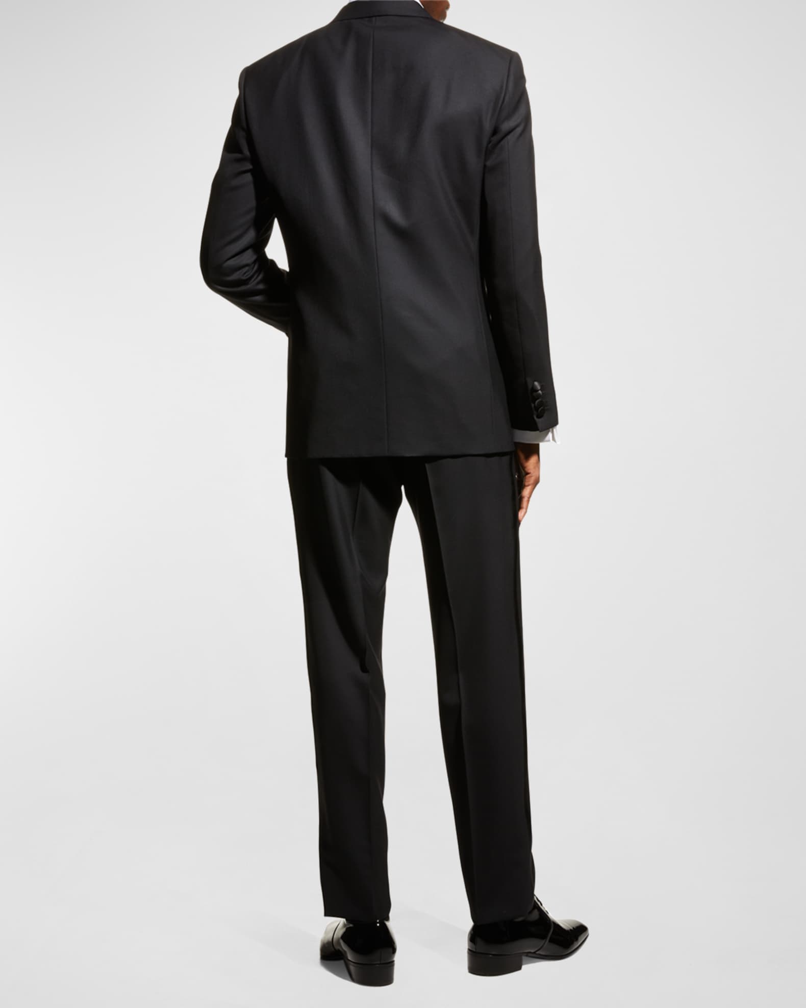 Men's Solid Wool Tuxedo