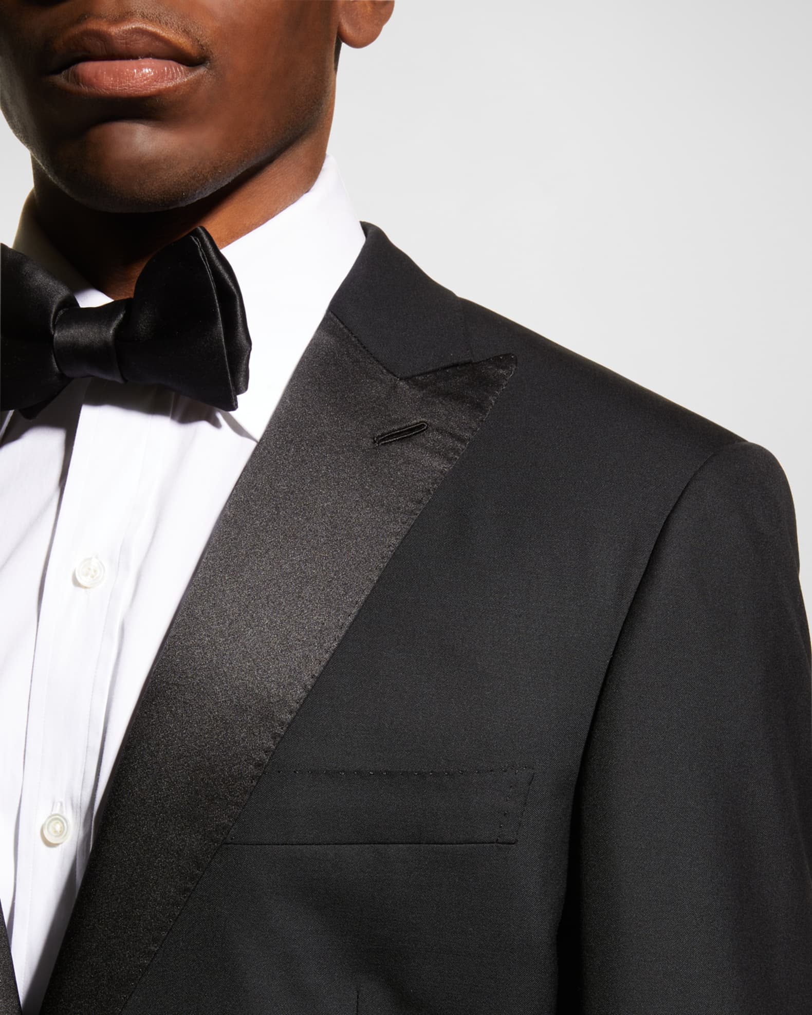 Men's Solid Wool Tuxedo