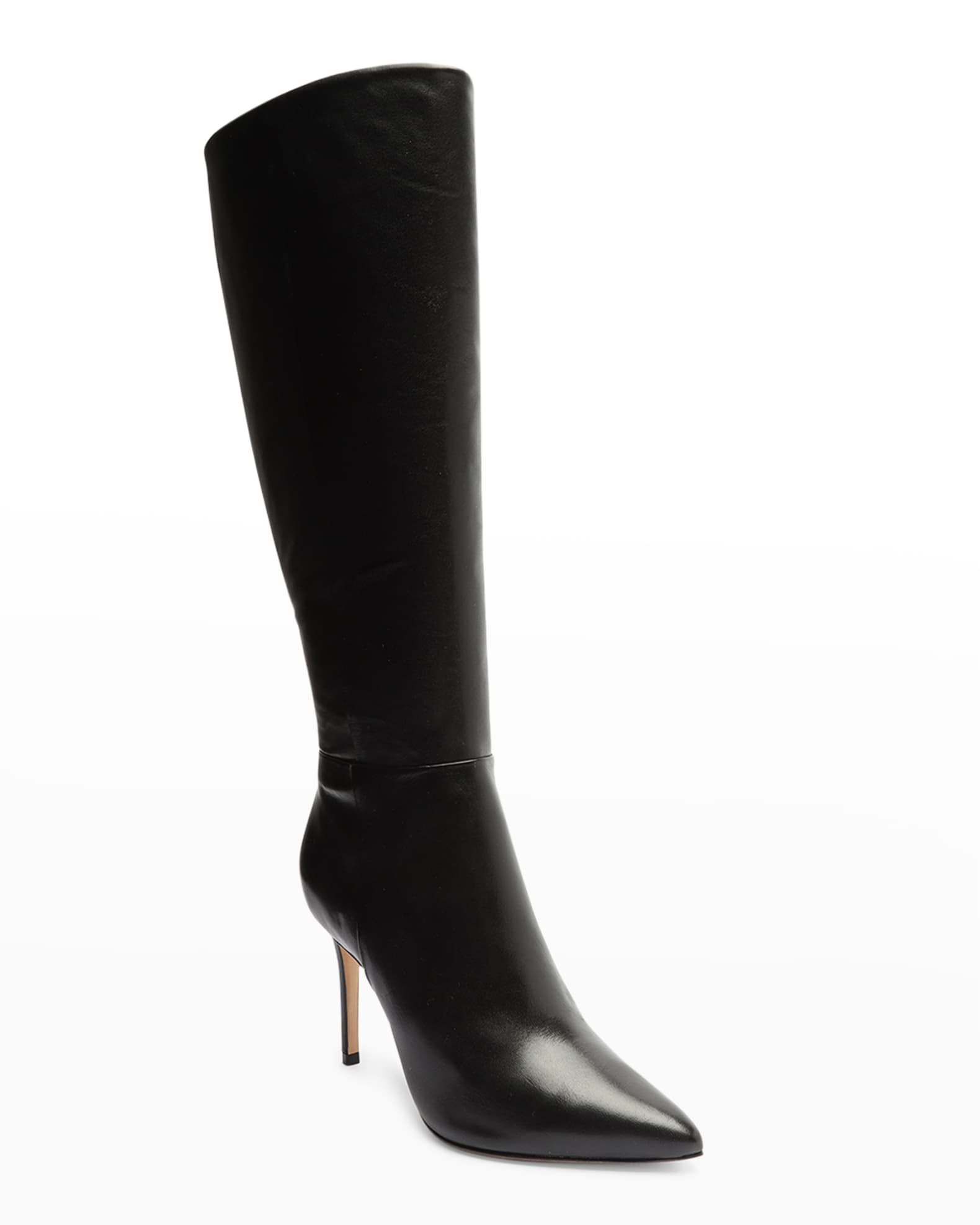 Schutz Magalli Leather Knee Boots | Neiman Marcus