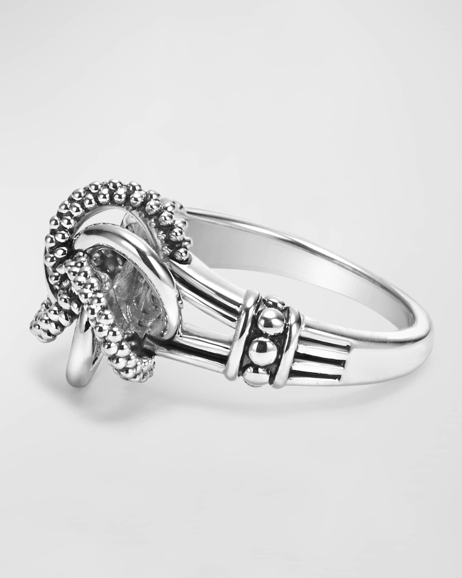 Lagos love knot ring sales