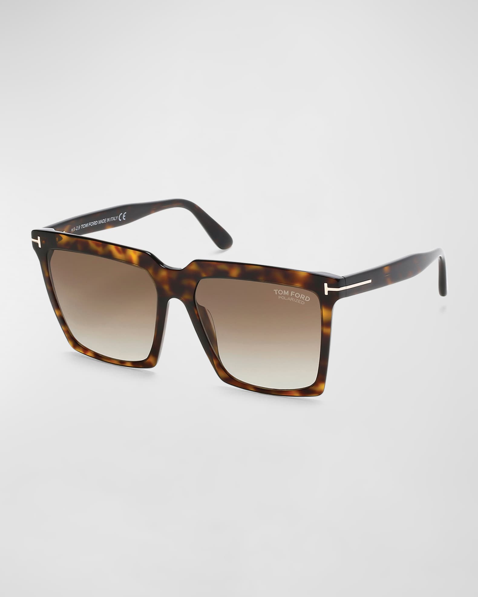 TOM FORD Sabrina Square Acetate Sunglasses