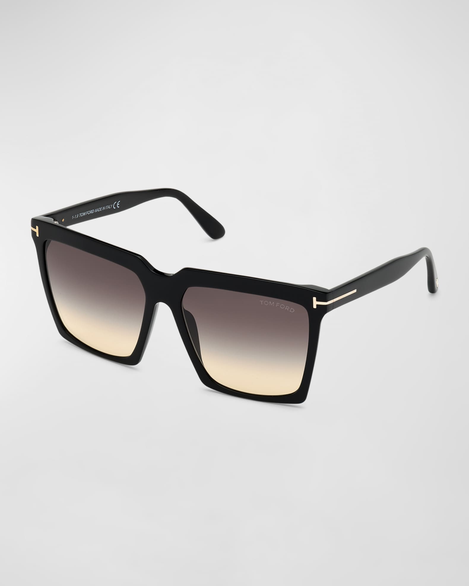 TOM FORD Sabrina Square Acetate Sunglasses Neiman Marcus