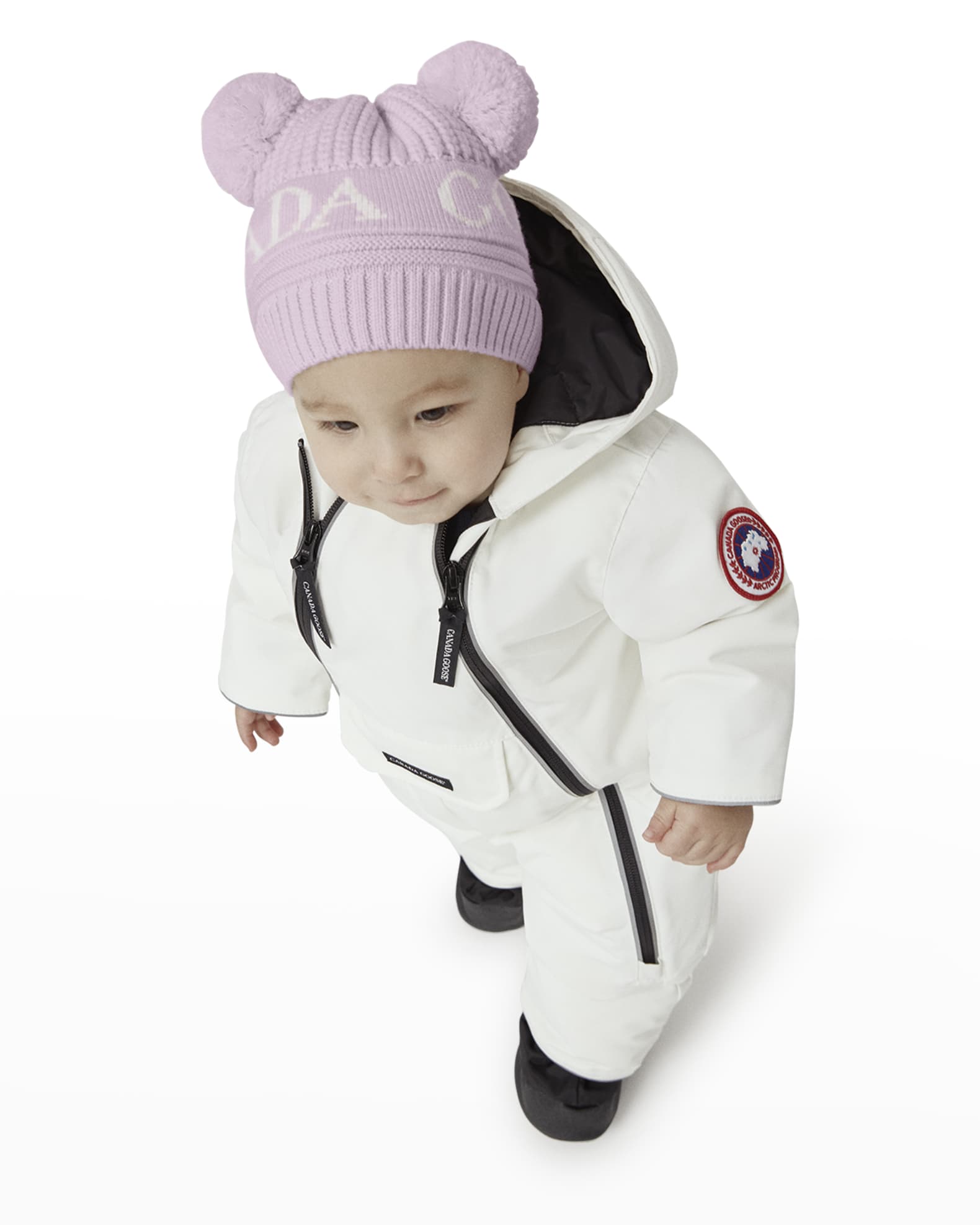 Canada goose hat with pom pom best sale