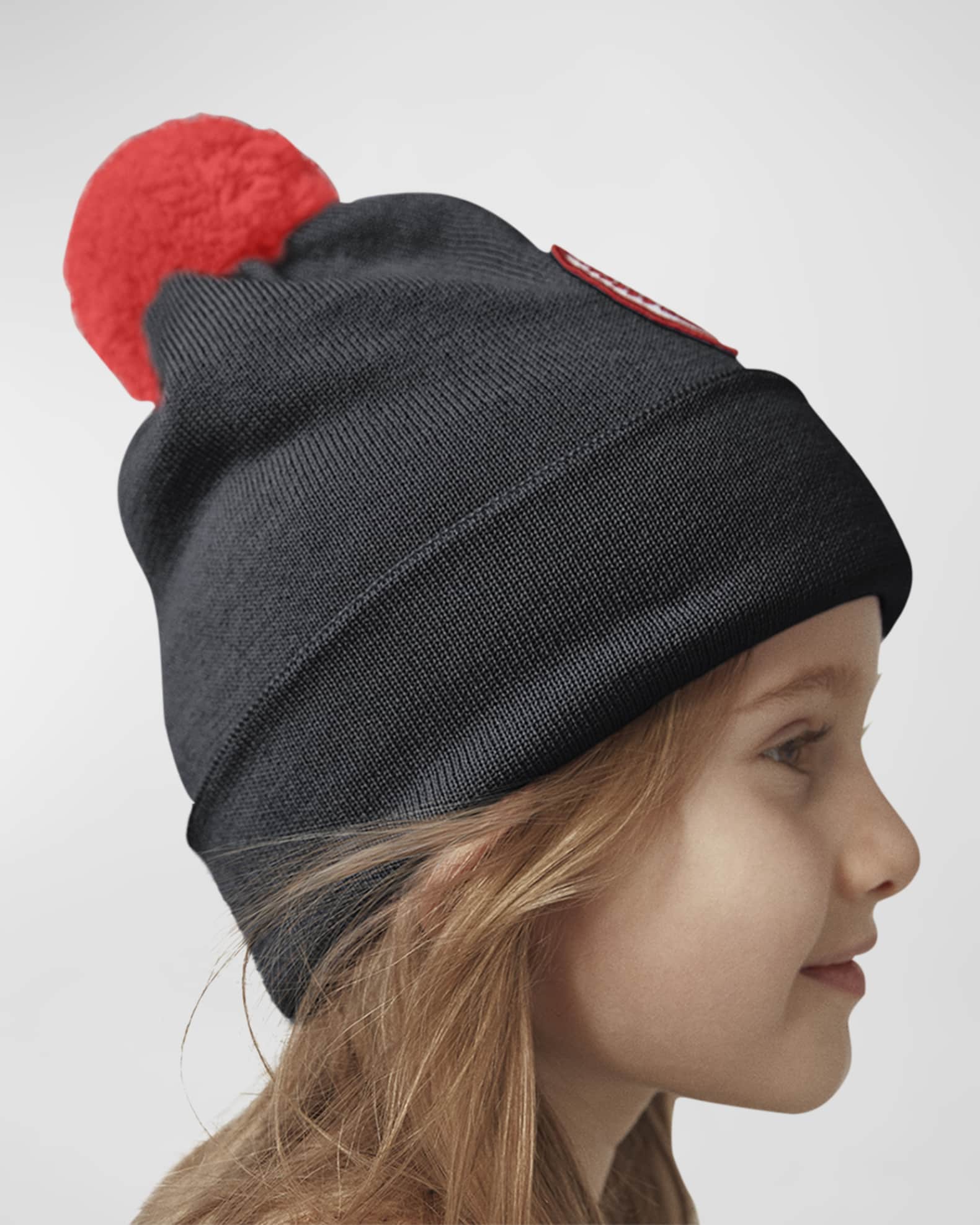 Canada goose hat pom clearance