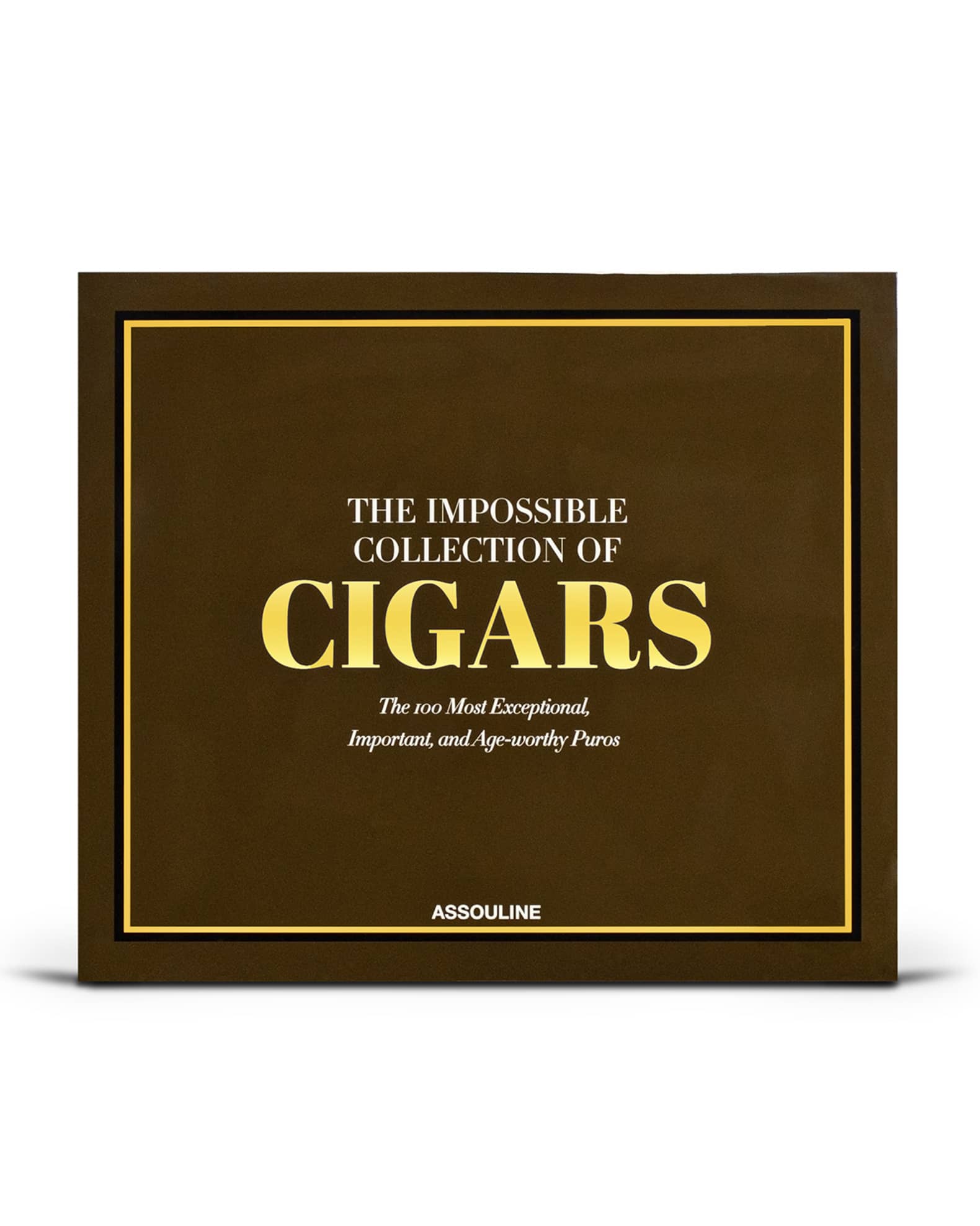 neimanmarcus.com | Humidor Case with "The Impossible Collection of Cigars" Book