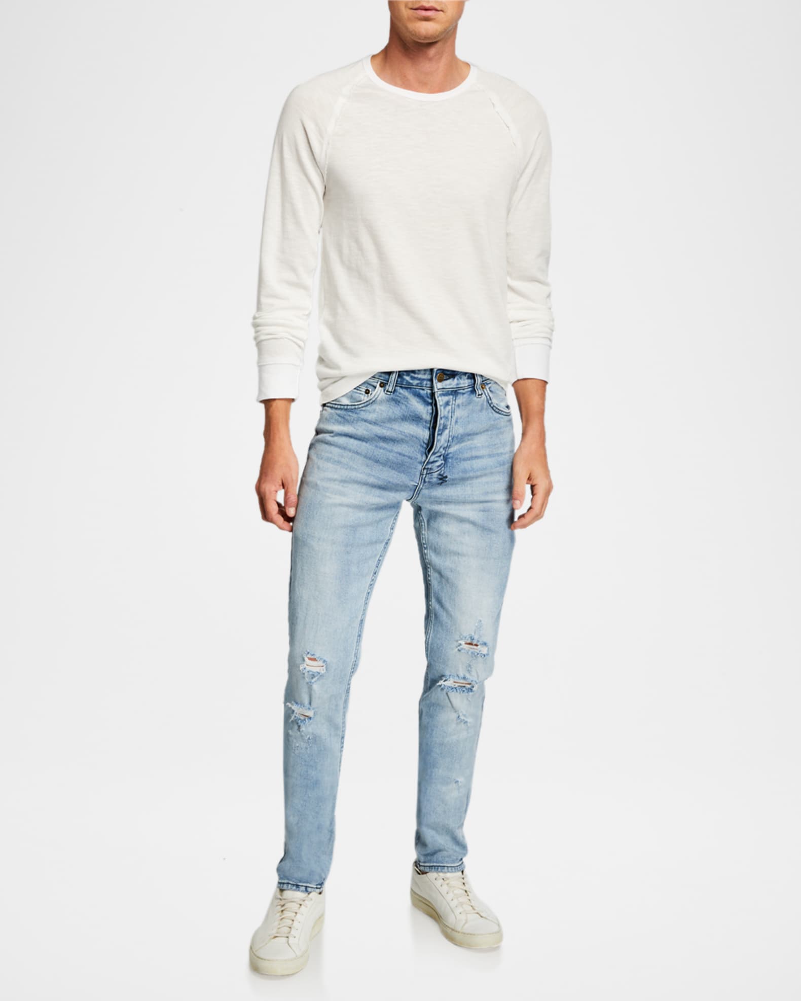 Ksubi Men's Chitch Philly Distressed Jeans | Neiman Marcus Ksubi Men's Chitch Philly Distressed Jeans | Neiman Marcus