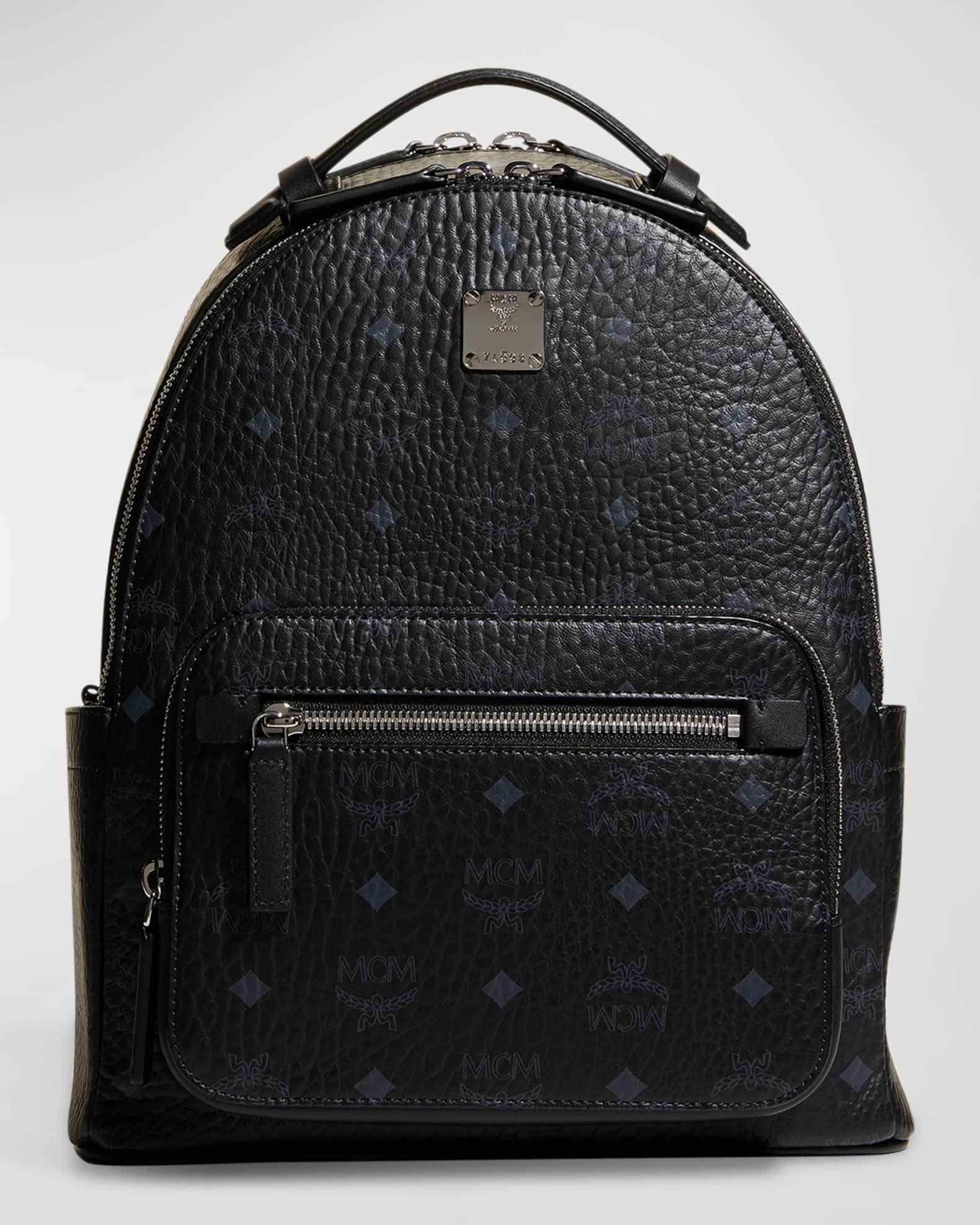 MCM Stark 32 Visetos Backpack | Neiman Marcus