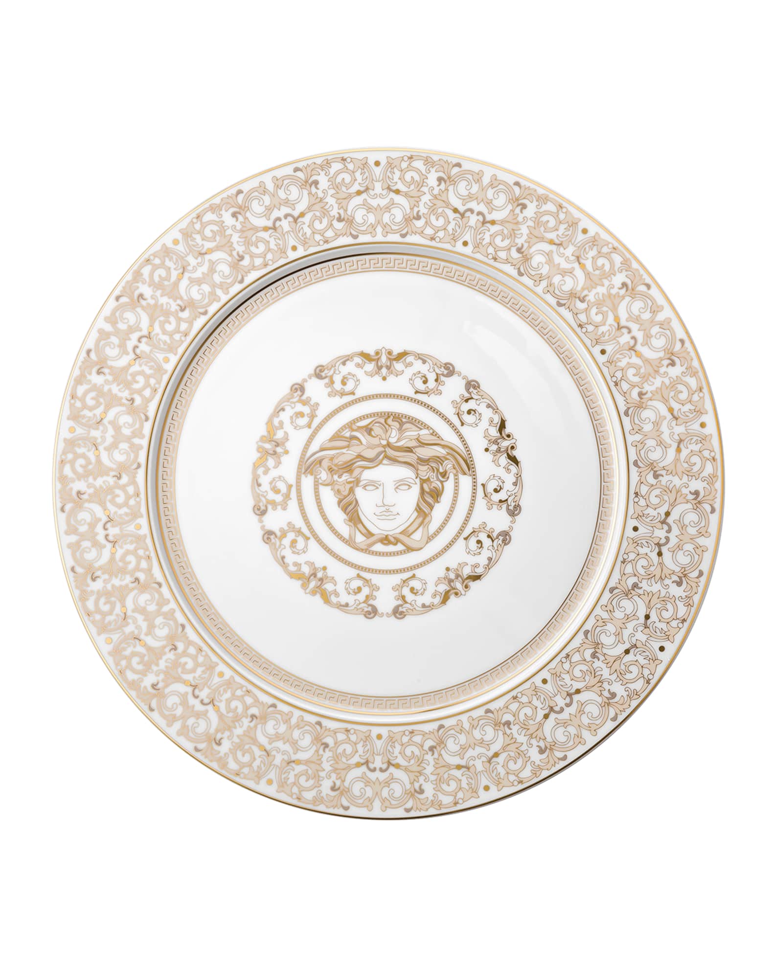 Versace Medusa Gala Service Plate Neiman Marcus