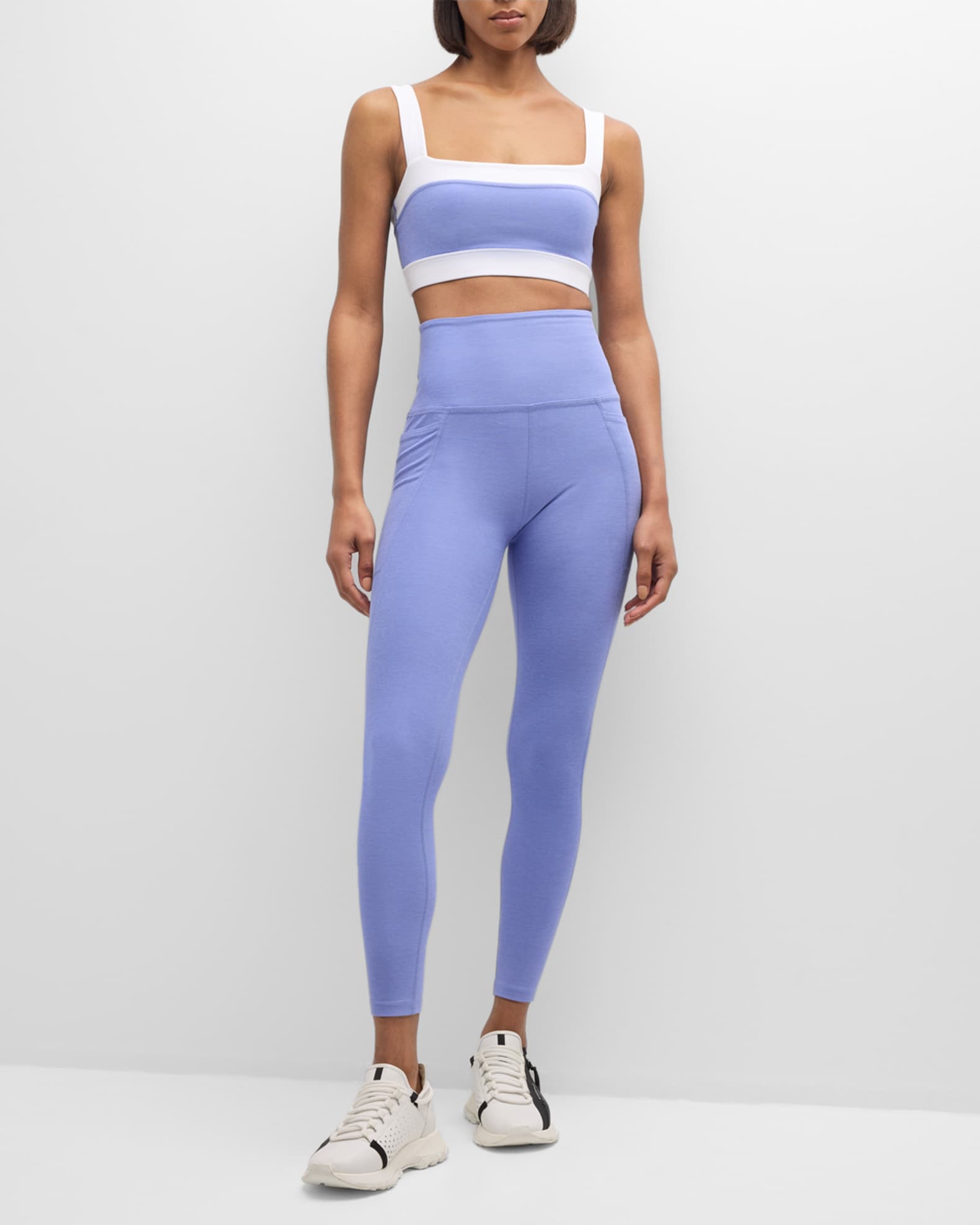 Beyond Yoga Out Of Pocket Space Dye HighWaist Mid Leggings Neiman Marcus