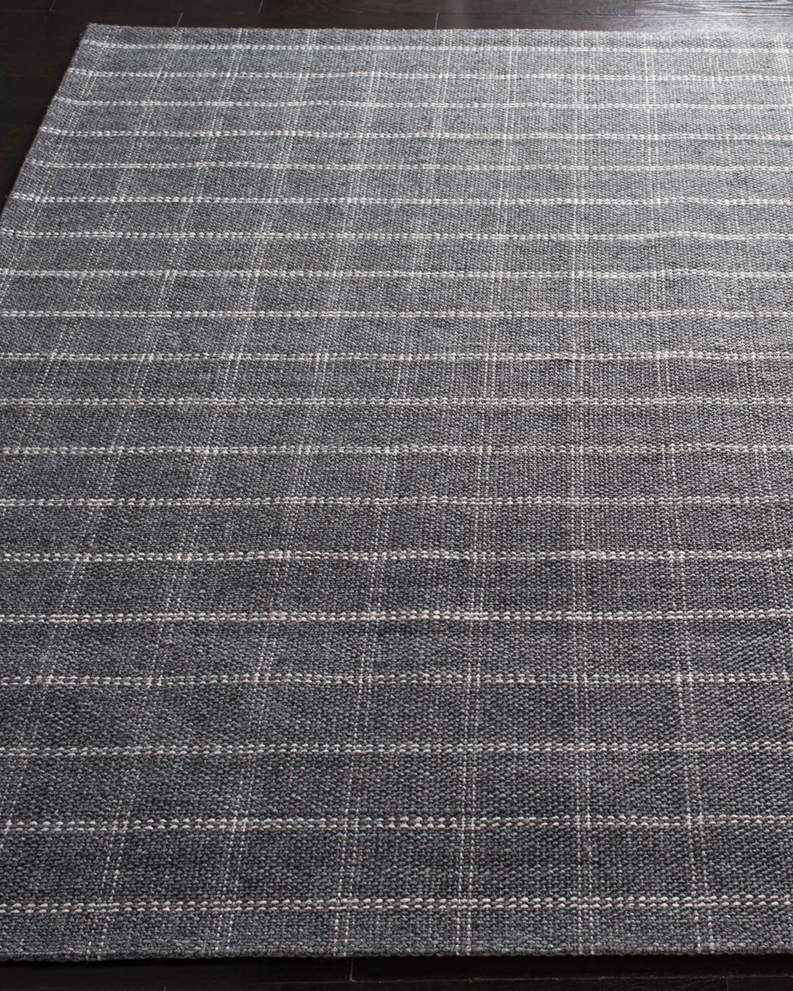 Tamworth Check Hand-Woven Rug 1