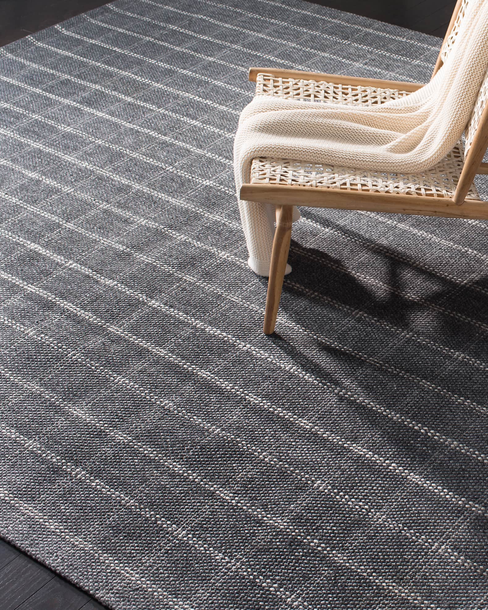 Tamworth Check Hand-Woven Rug 0