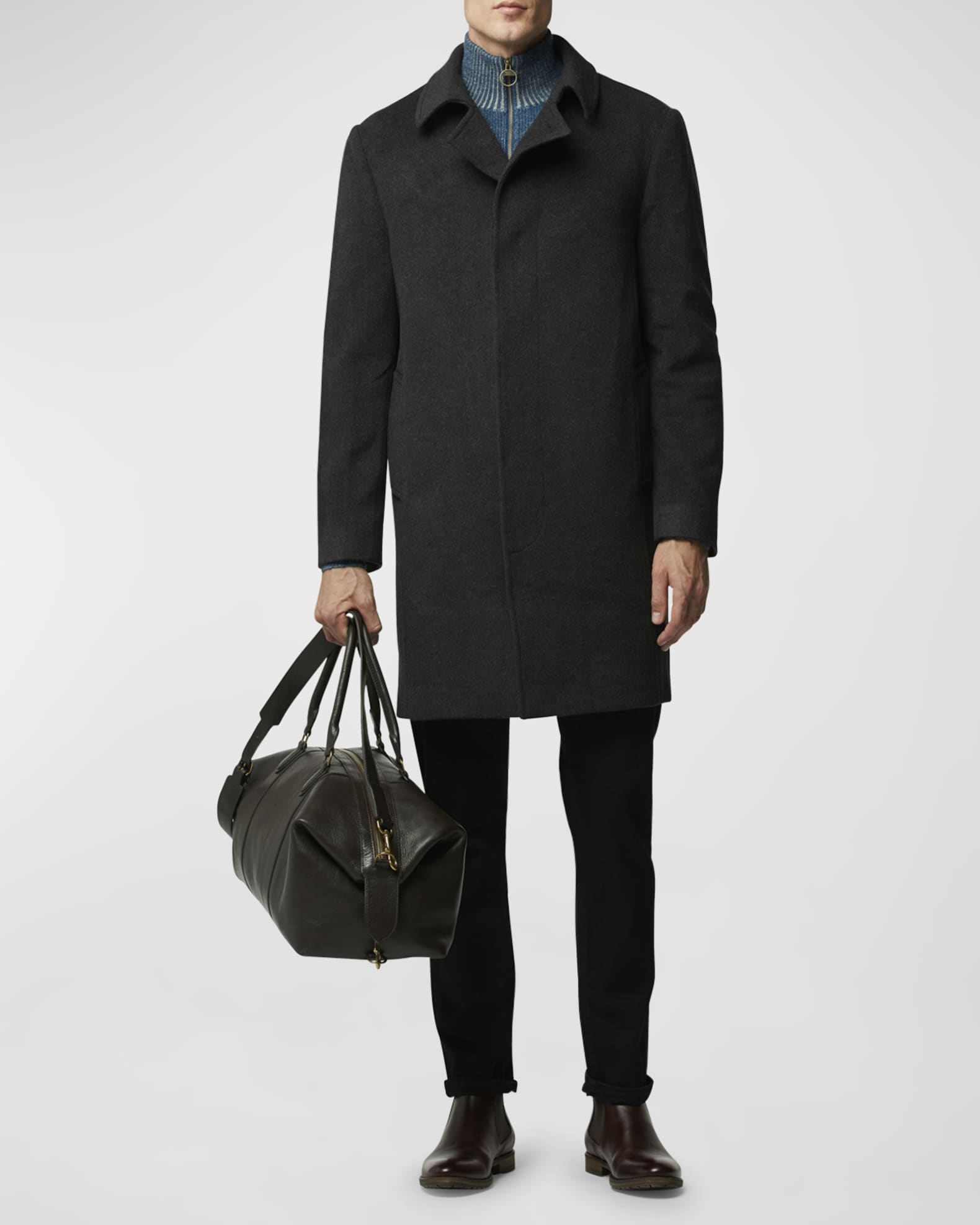 Rodd & Gunn Men's Archers Wool Coat | Neiman Marcus