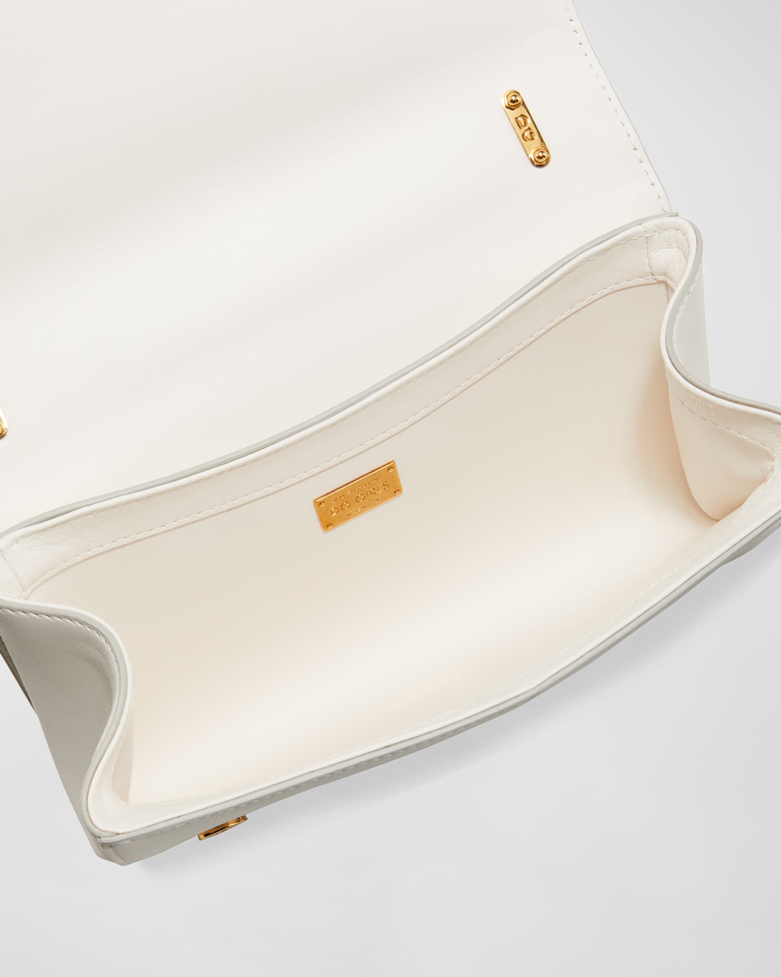 DG Girls Barocco Small Leather Crossbody Bag 1