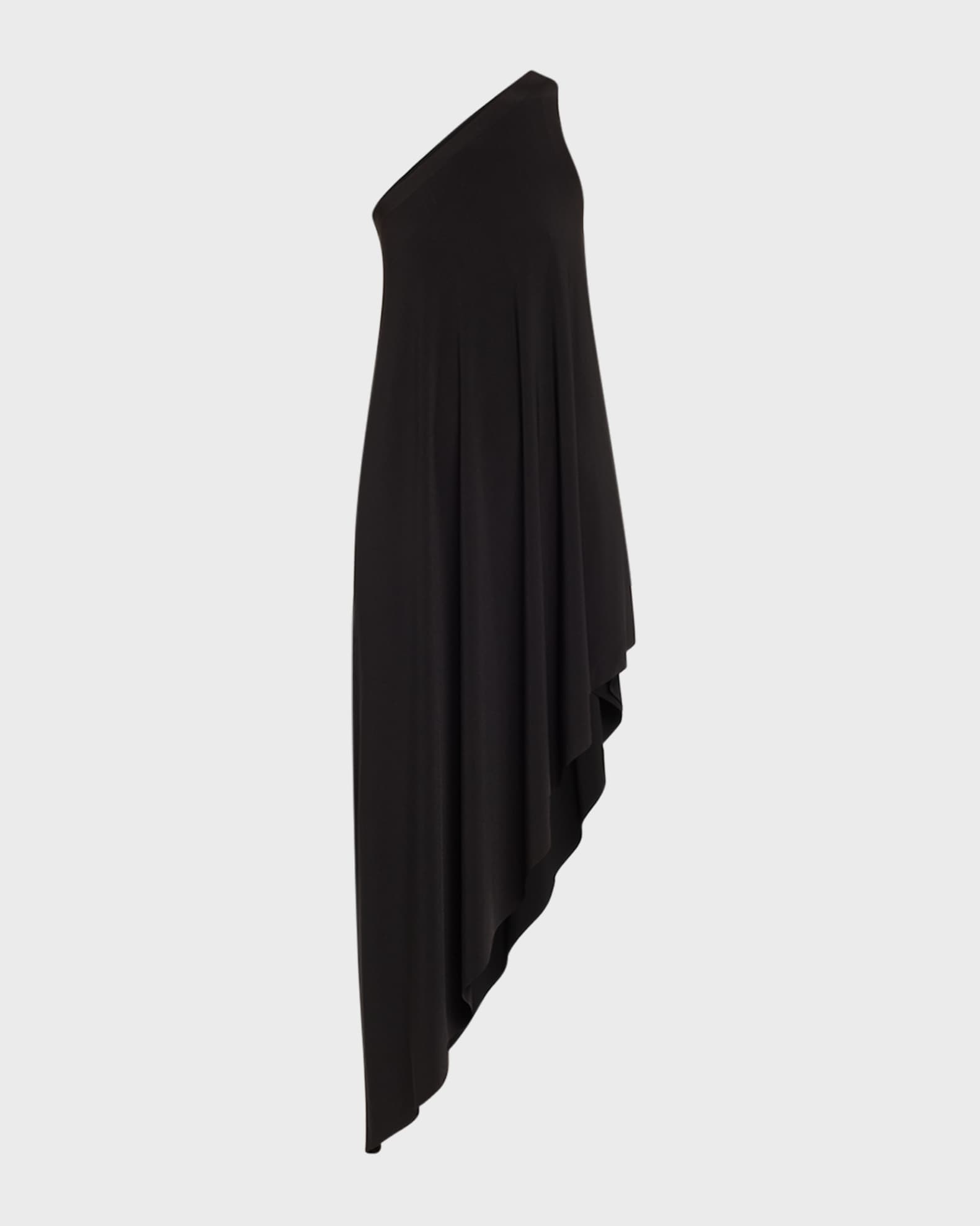 Norma Kamali One-Shoulder Diagonal Tunic Coverup | Neiman Marcus
