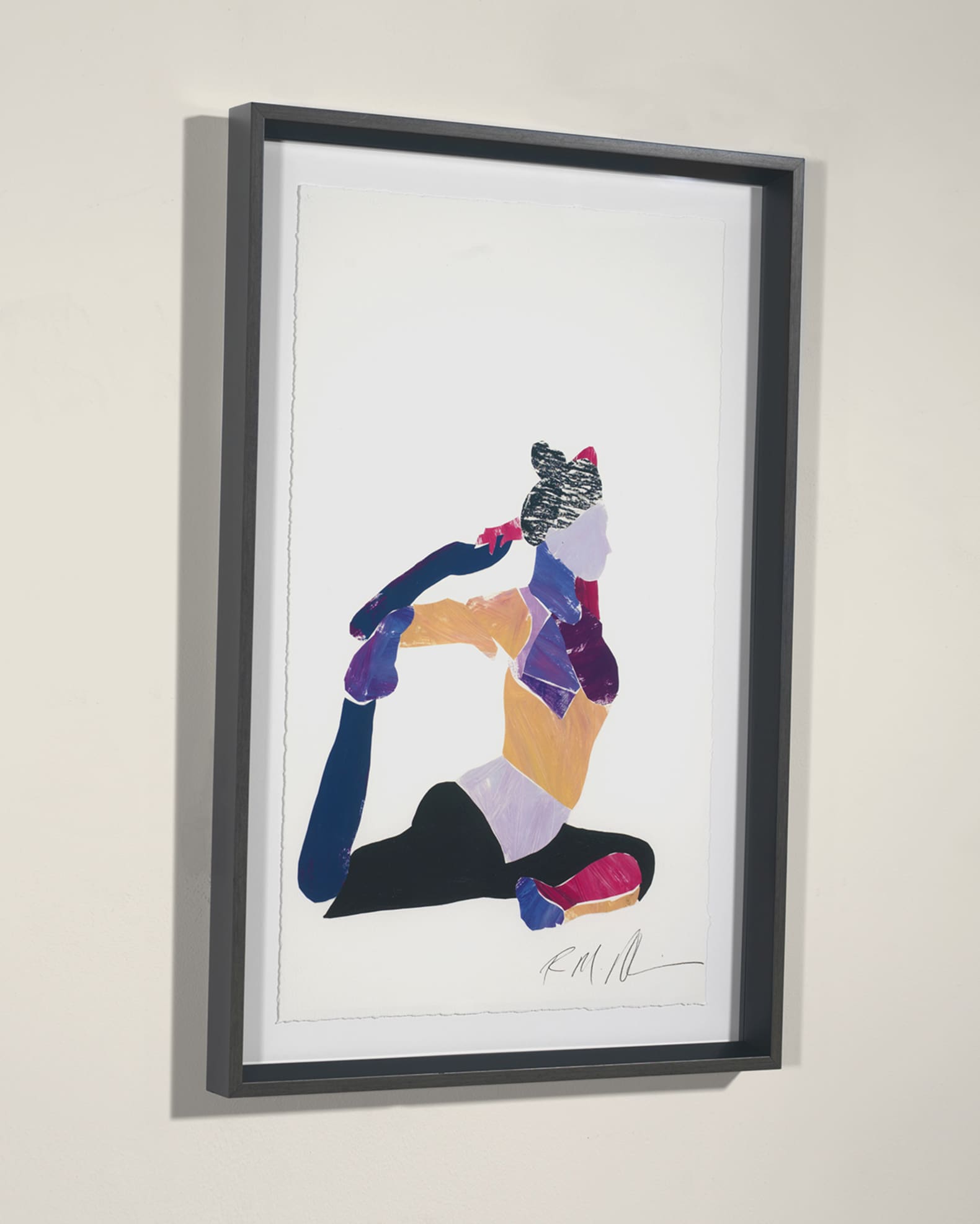 "Yoga - Pigeon" Giclee Wall Art by Robert Robinson 1