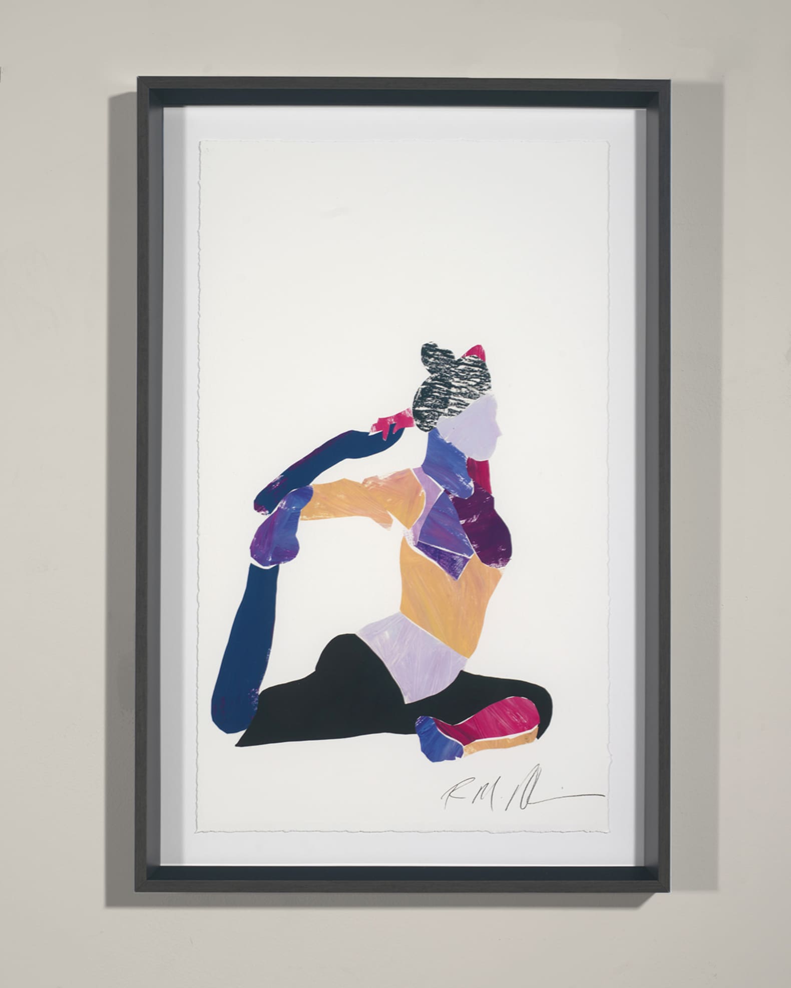 "Yoga - Pigeon" Giclee Wall Art by Robert Robinson 0