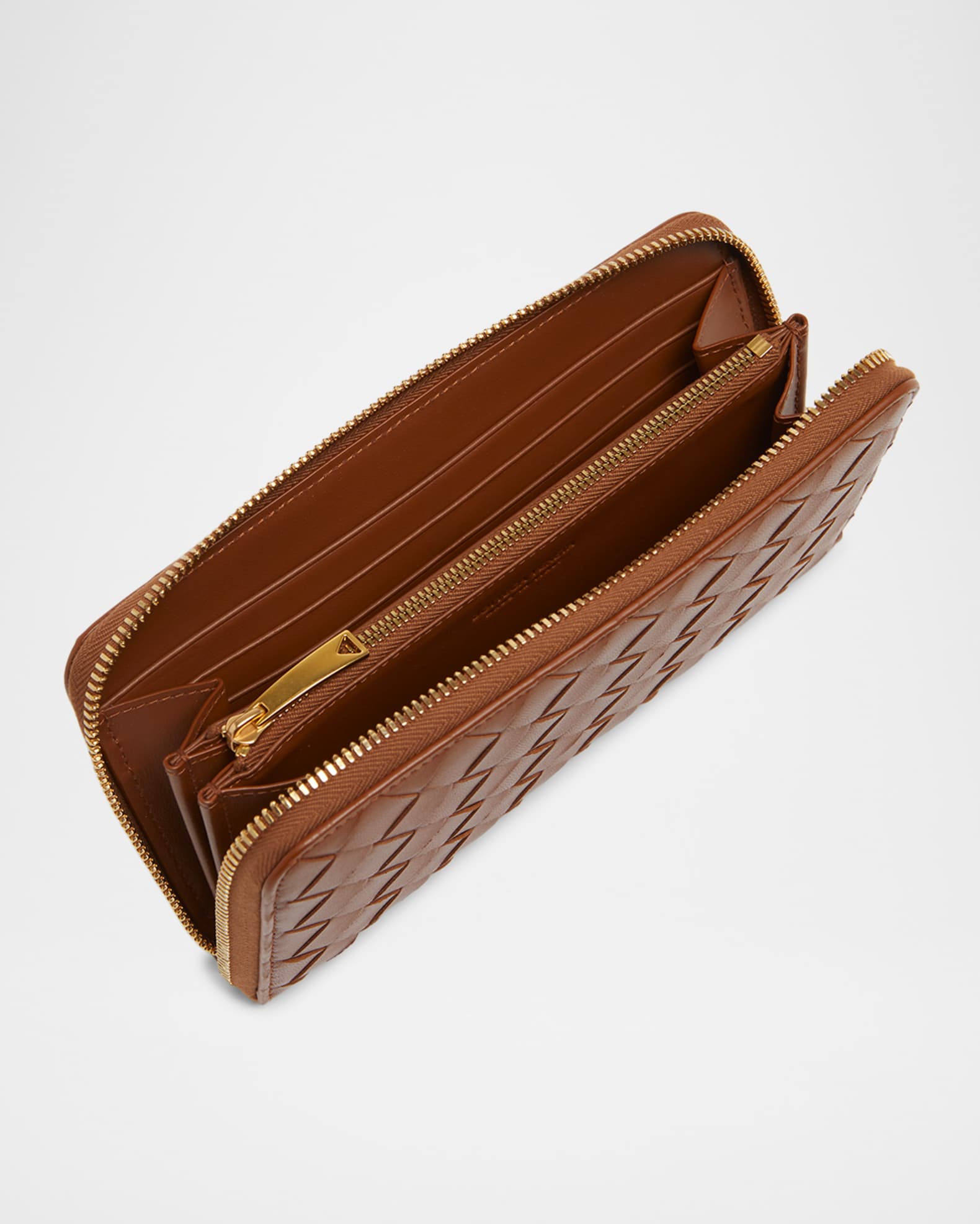 小物 Bottega Veneta Zip Around Wallet Bottega Veneta Intrecciato Zip-Around Wallet | Neiman Marcus