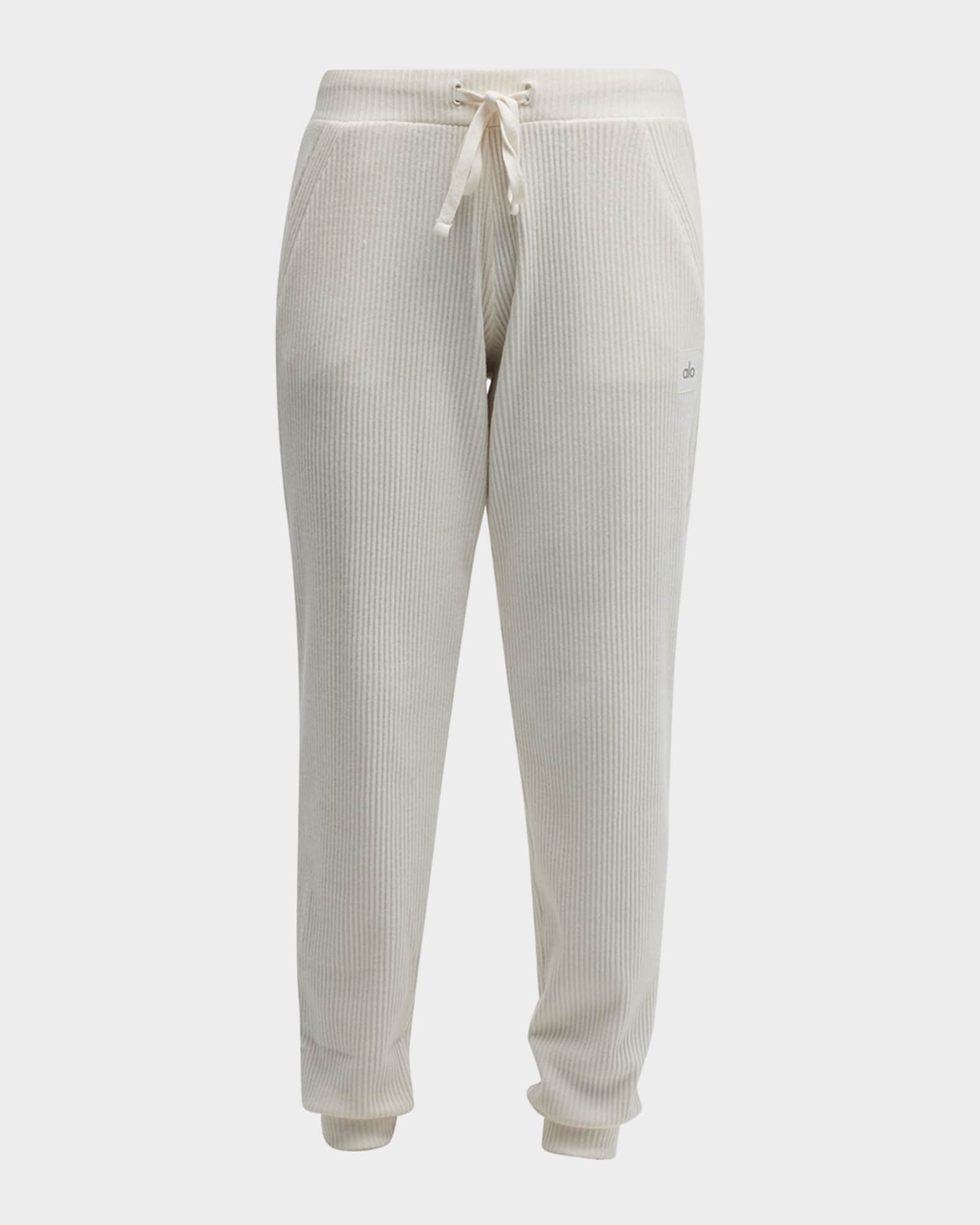 Alo ribbed sweatpants best sale