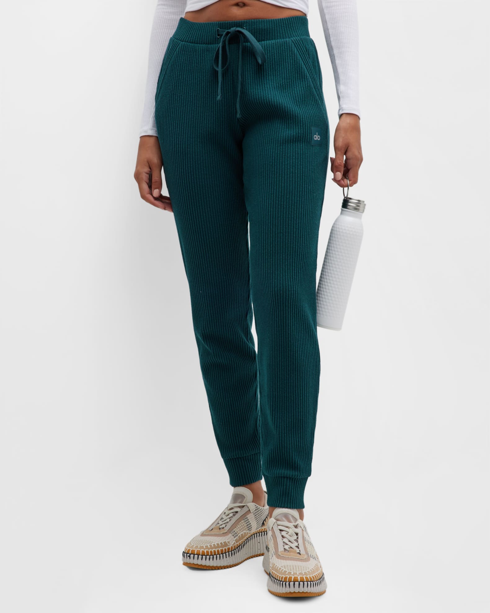 Muse Sweatpant in Steel Blue by Alo Yoga