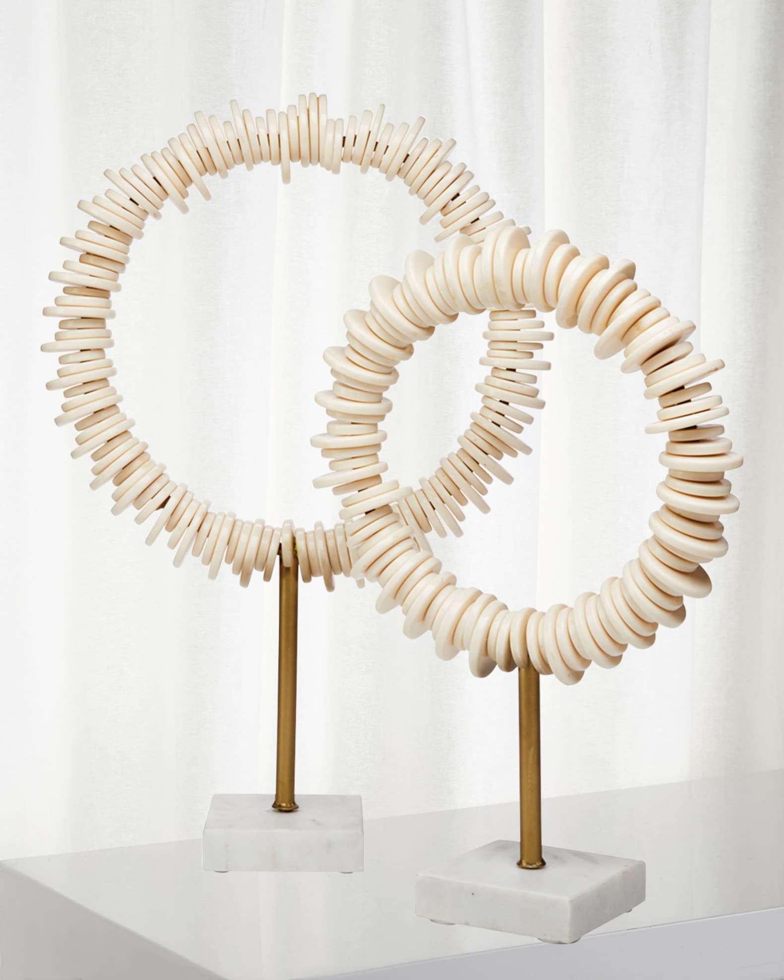 Arena Ring Sculptures, Set of 2 0