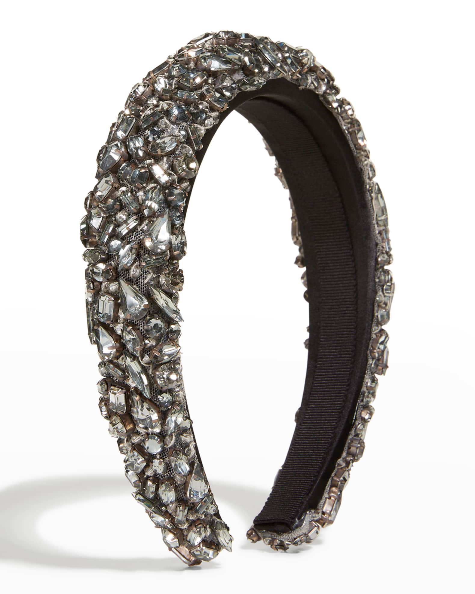 Jennifer Behr Czarina Crystal Embellished Headband | Neiman Marcus