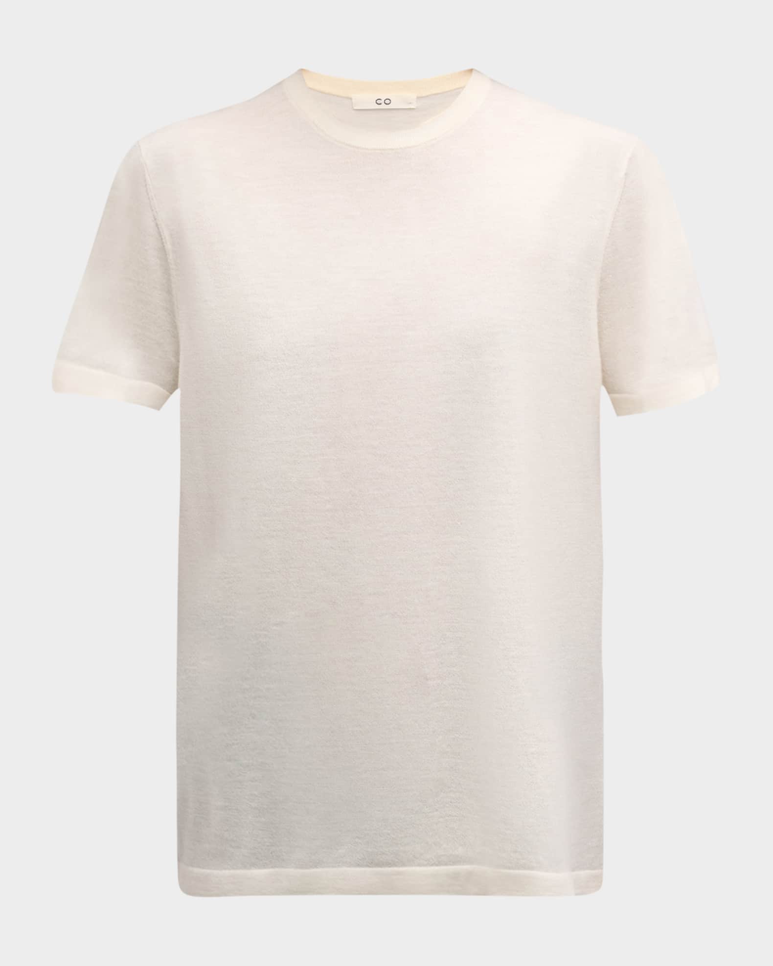 Cashmere Short-Sleeve T-Shirt 0