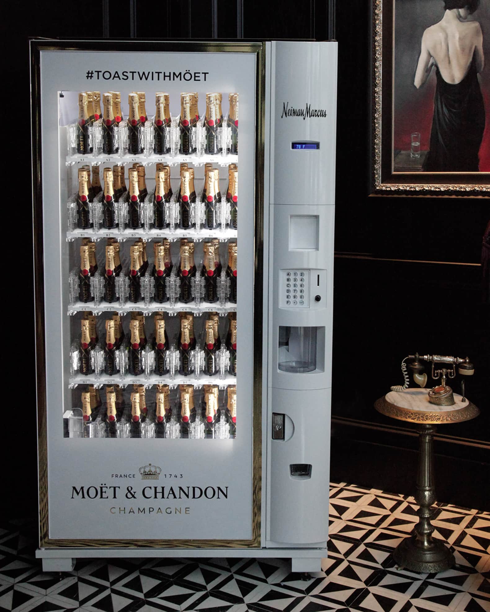 Moet & Chandon Rotating Champagne Cooler for Louis Vuitton for sale at  Pamono