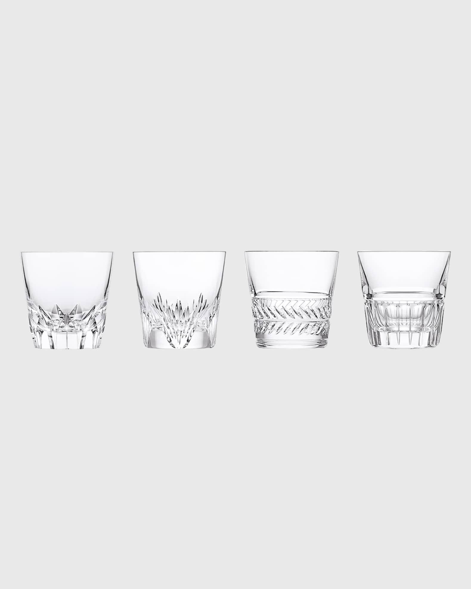 Versailles King Louis Double Old Fashioned Glasses, Set of 4 0