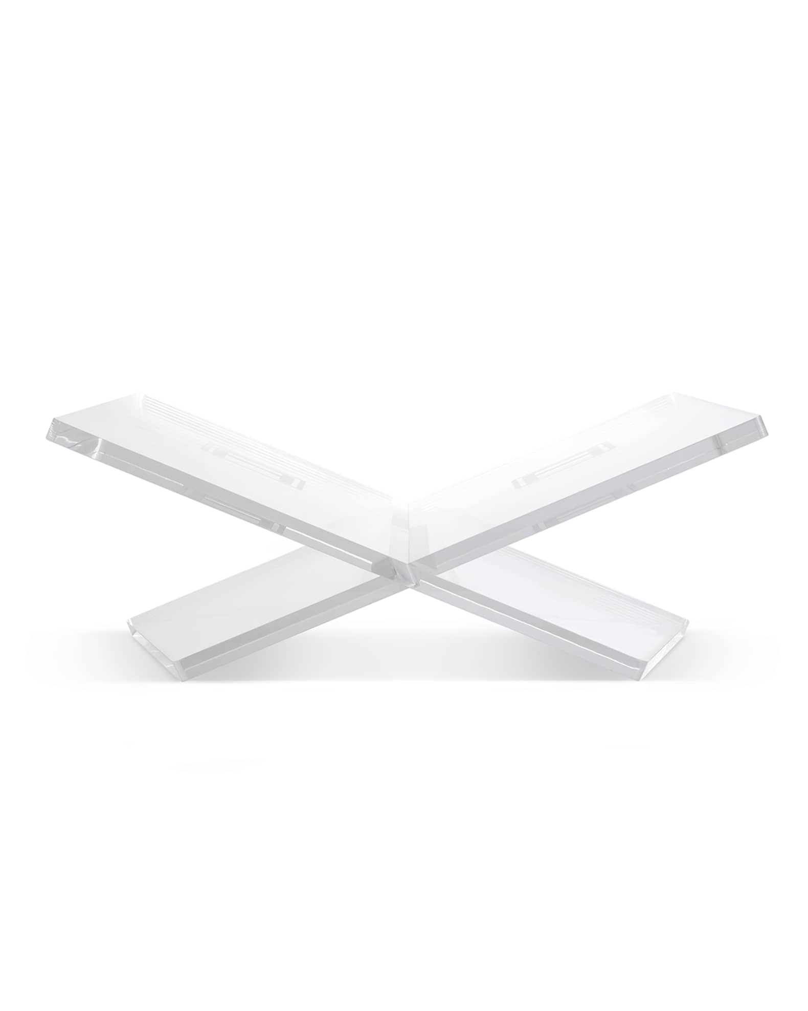 Assouline Clear Lucite A Book Stand Neiman Marcus