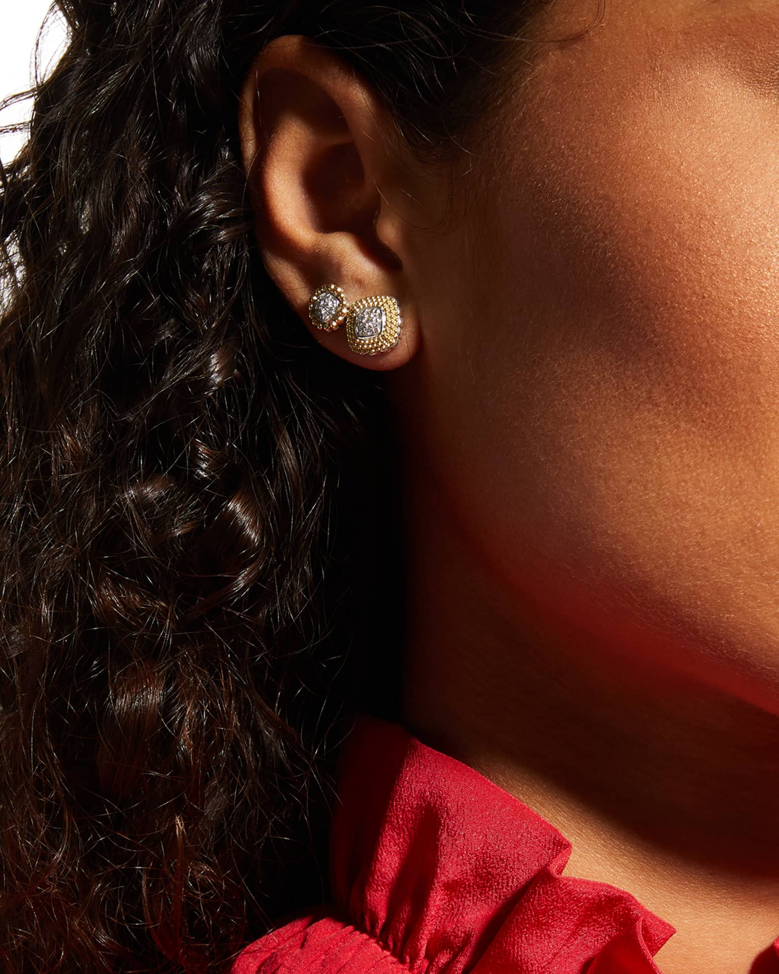 Lagos caviar stud earrings clearance