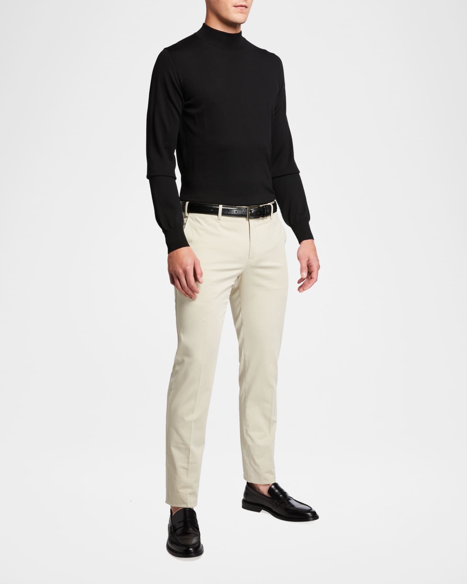 PT Torino Men's Silkochino Stretch-Satin Pants | Neiman Marcus