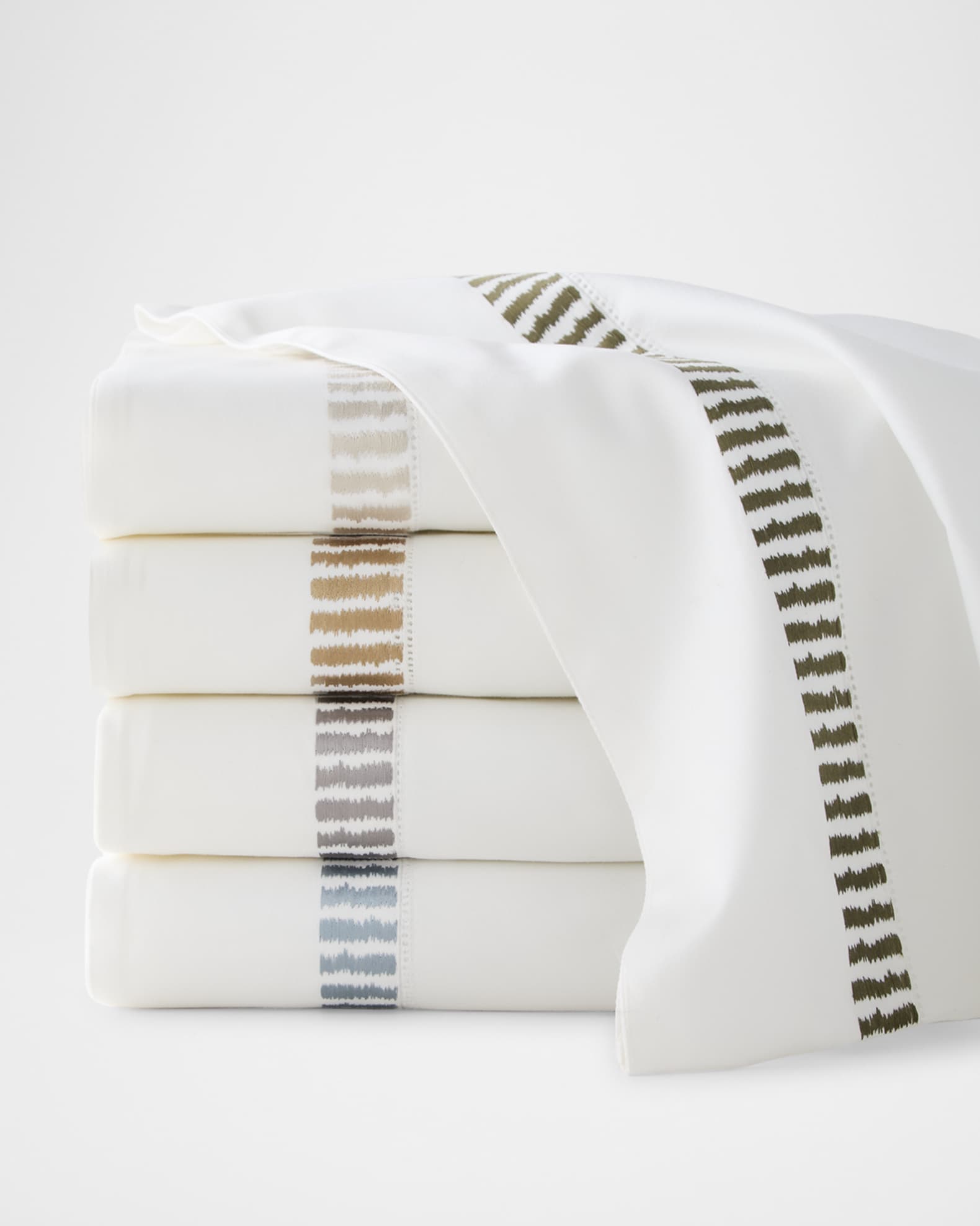 Savona Embroidered Pillowcase Pair 0