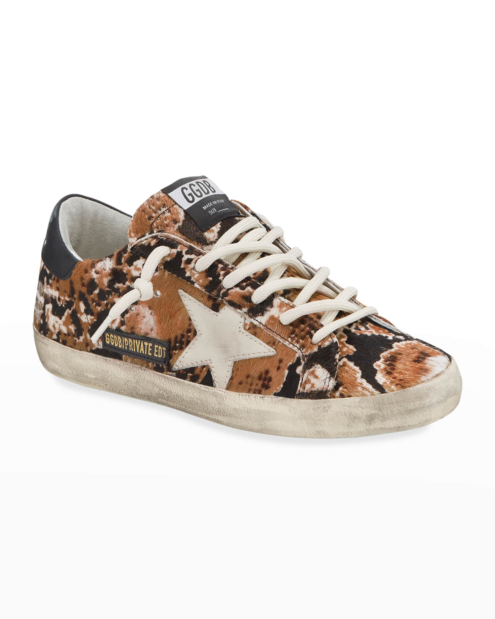 Superstar Snake Calf Hair Sneakers 1