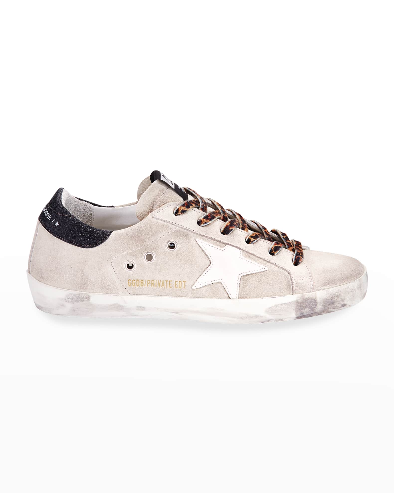 Golden goose ice suede leopard clearance