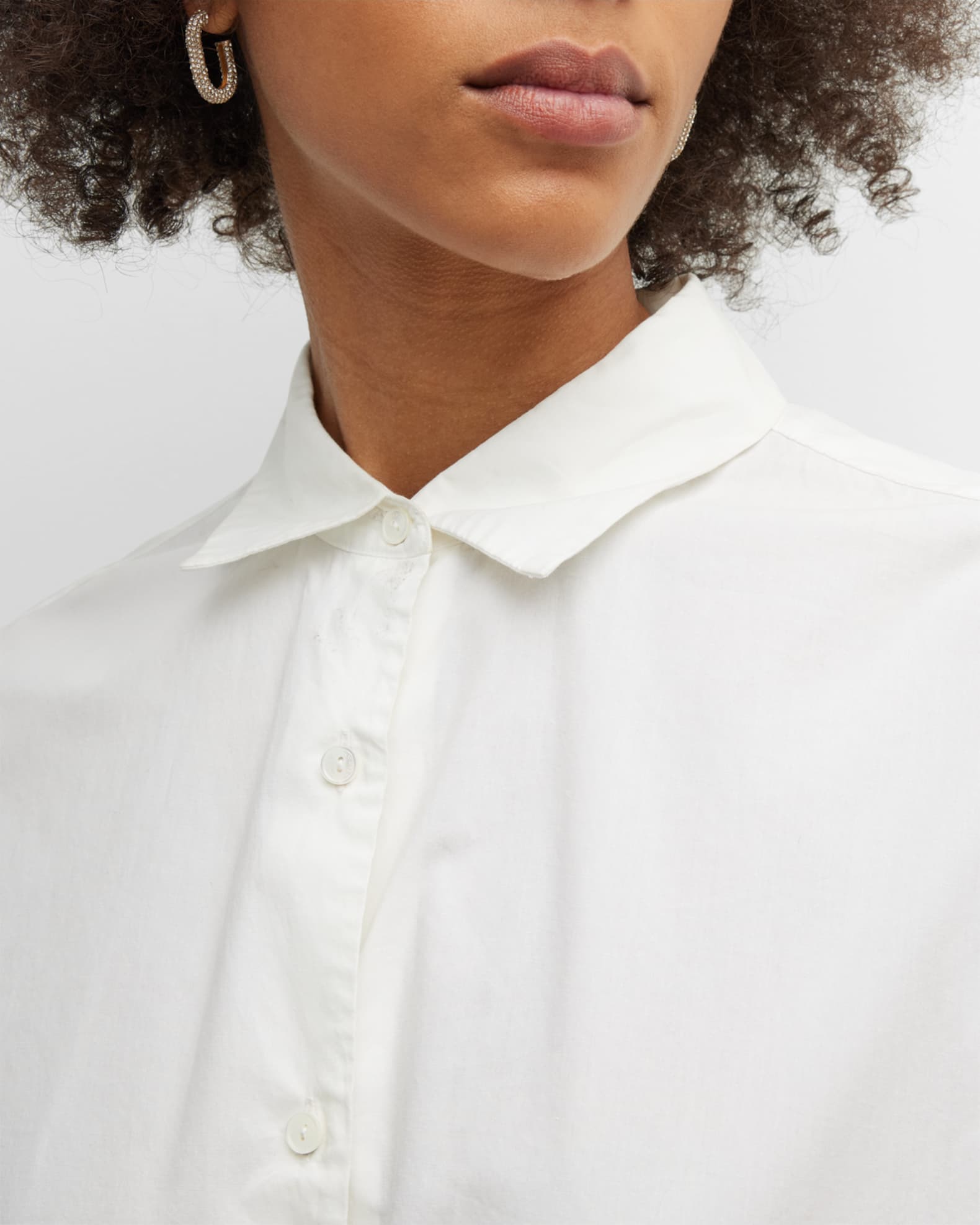 Nili Lotan Yorke Poplin Shirt | Neiman Marcus