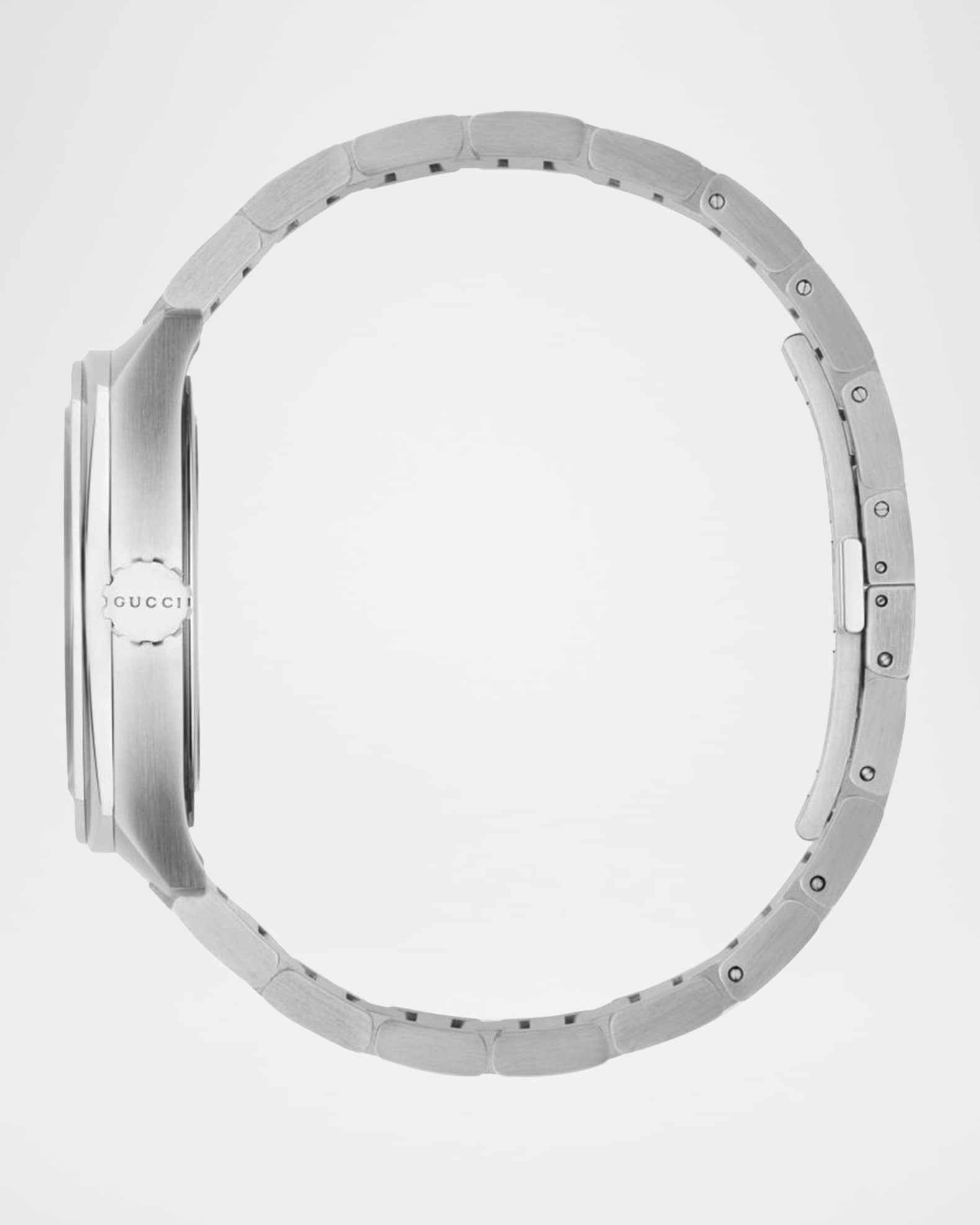 Gucci GG2570 41mm Stainless Steel Bracelet Watch | Neiman Marcus