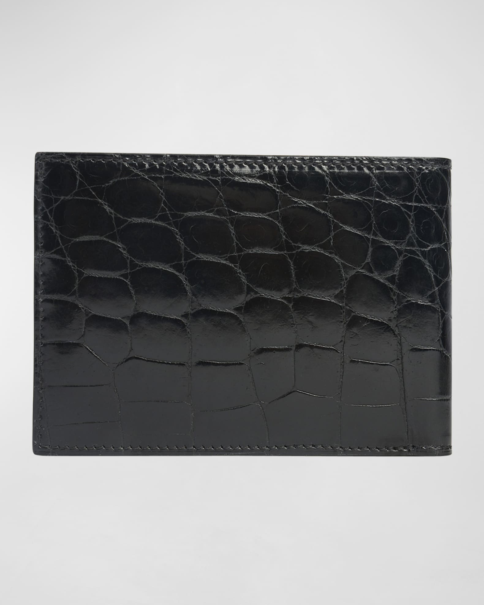 Zambezi Grace Men s Bi Fold Crocodile Leather Wallet Neiman Marcus