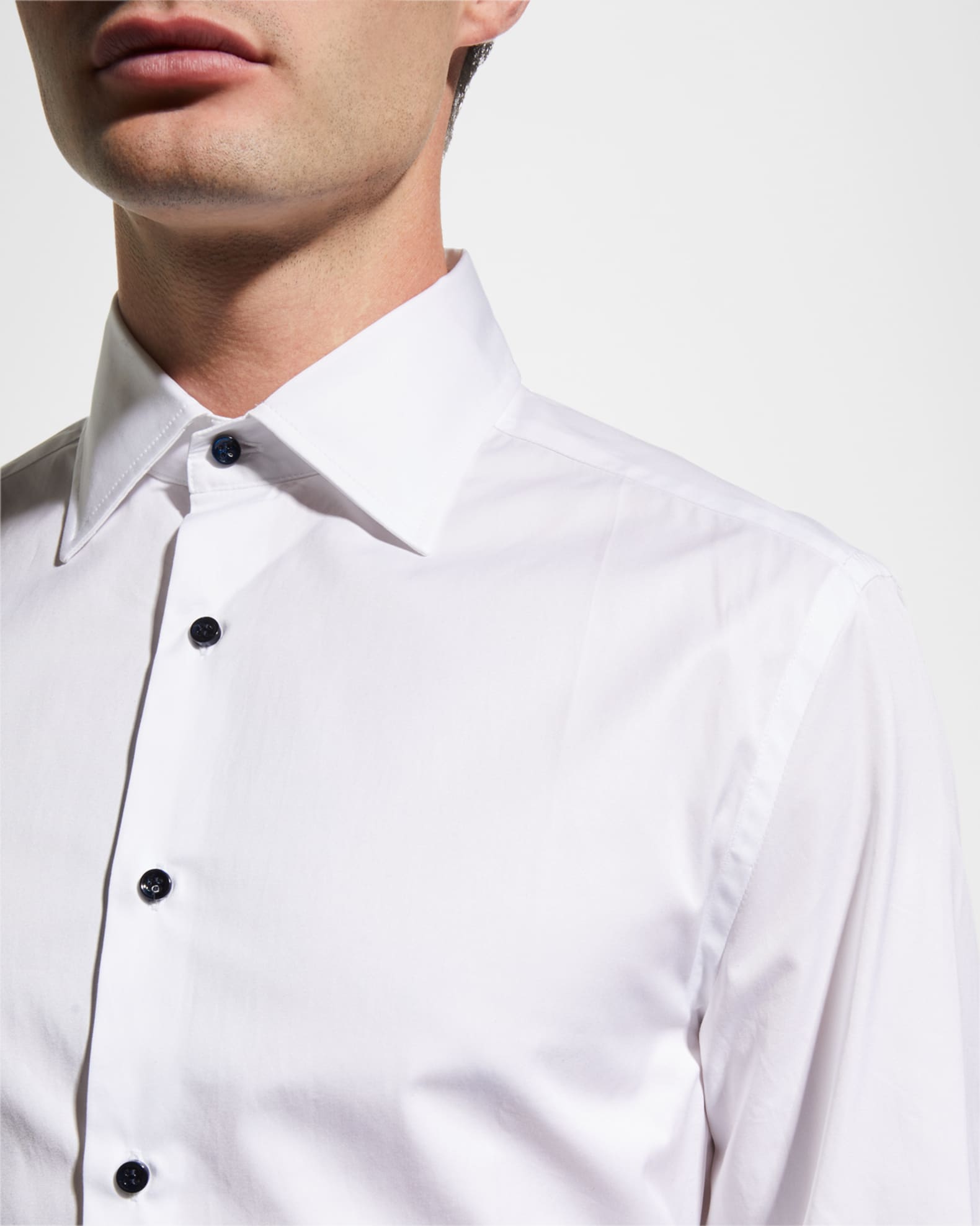 Brunello Cucinelli Men's FrenchCuff Tuxedo Dress Shirt Neiman Marcus