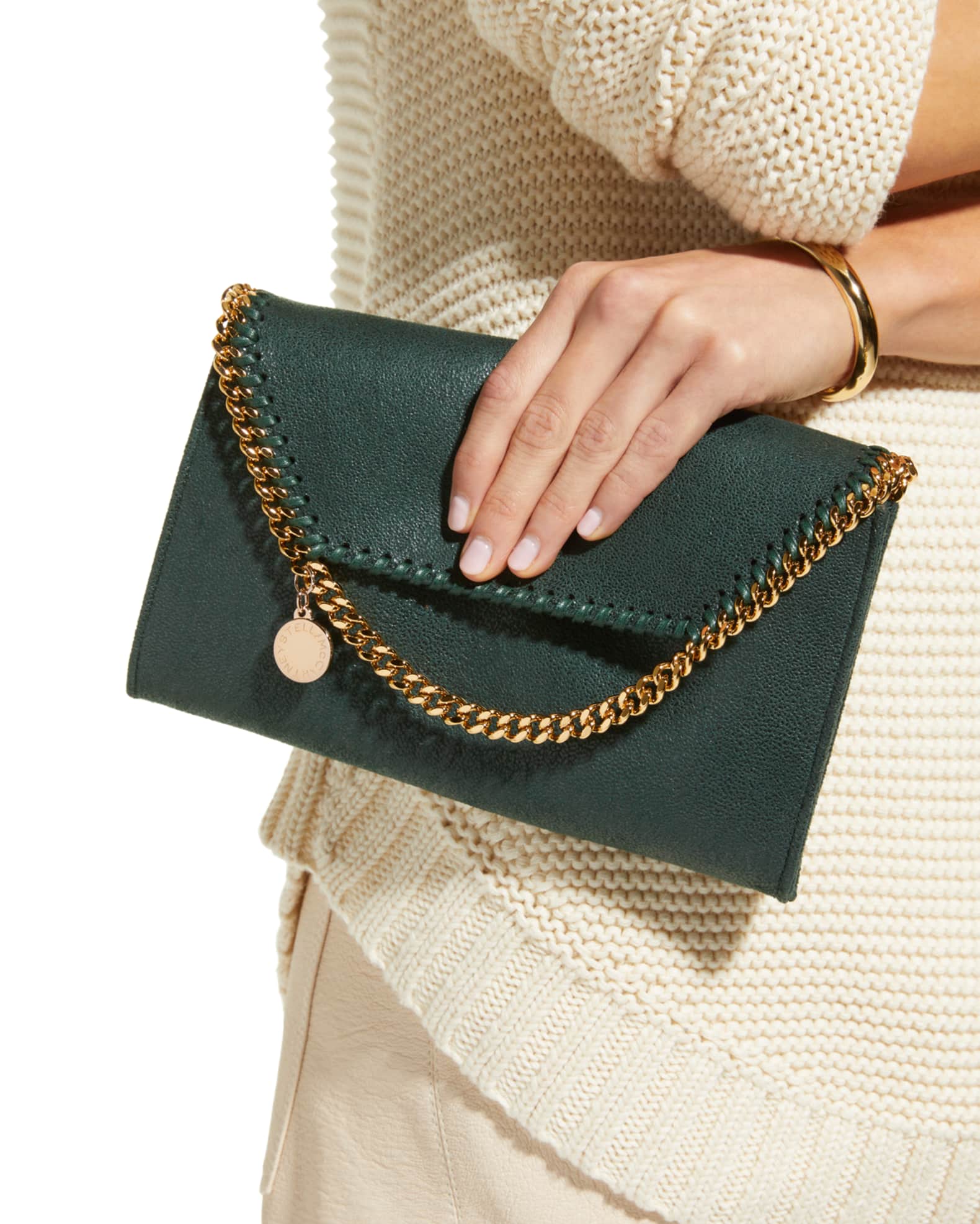 Stella McCartney Falabella Mini Shaggy Deer Crossbody Bag Neiman Marcus