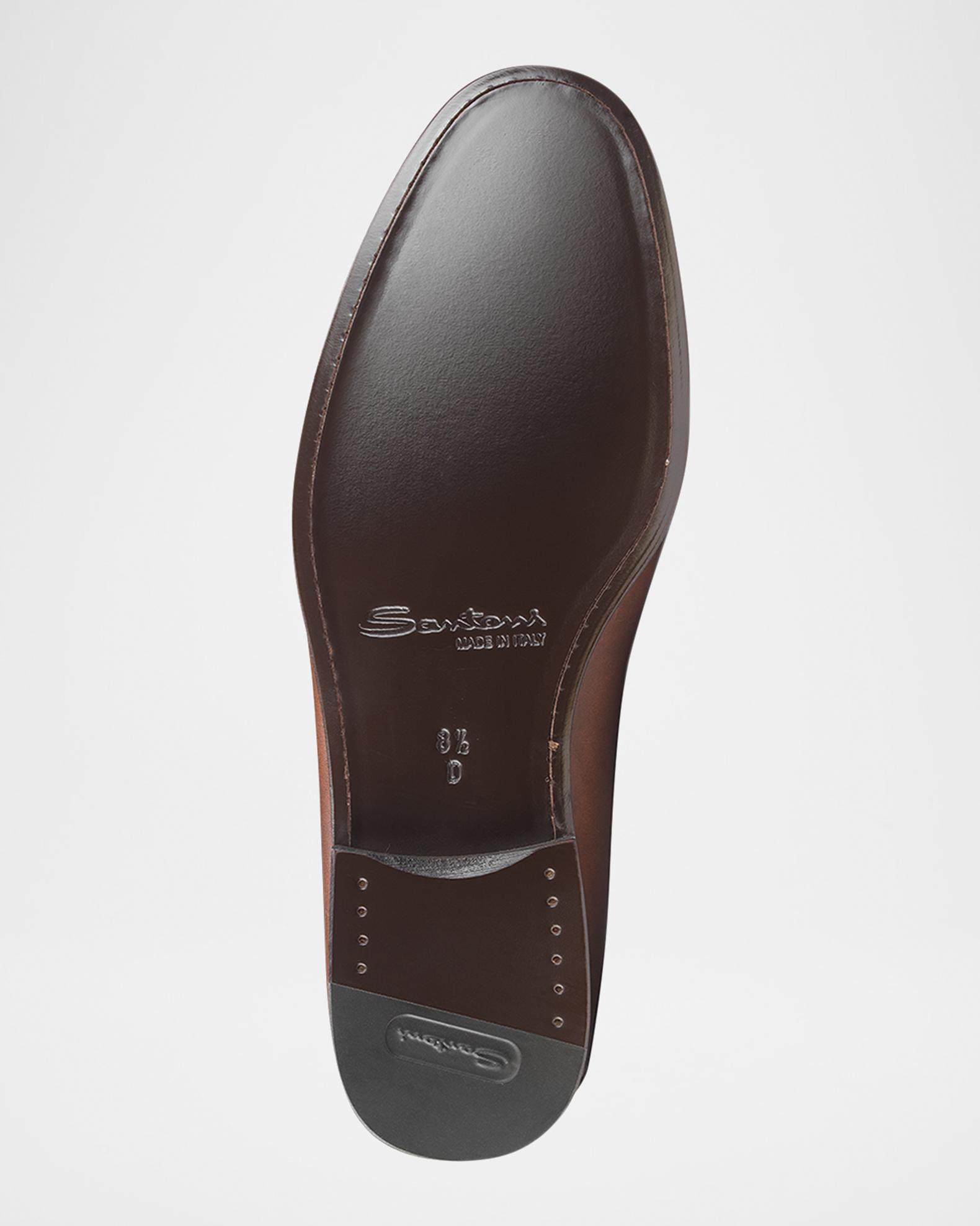 Men’s Santoni PAINE M-1 slip on loaf for size 7.5 US made in Italy Paine Strap Loafer – M. Dumas and Sons main image 3